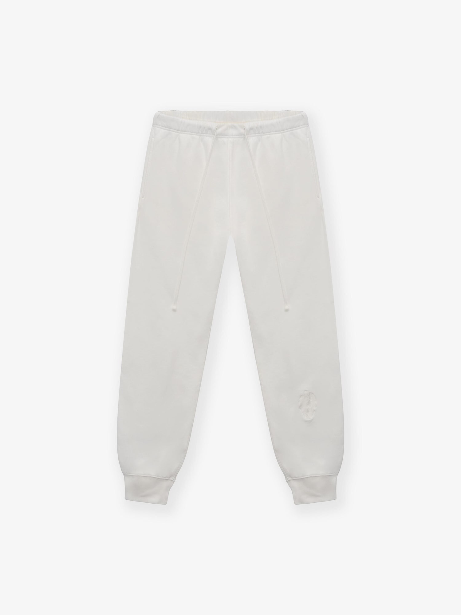 BARRYAN Pantaloni 'Embroidered shell sweatpants'  bianco naturale