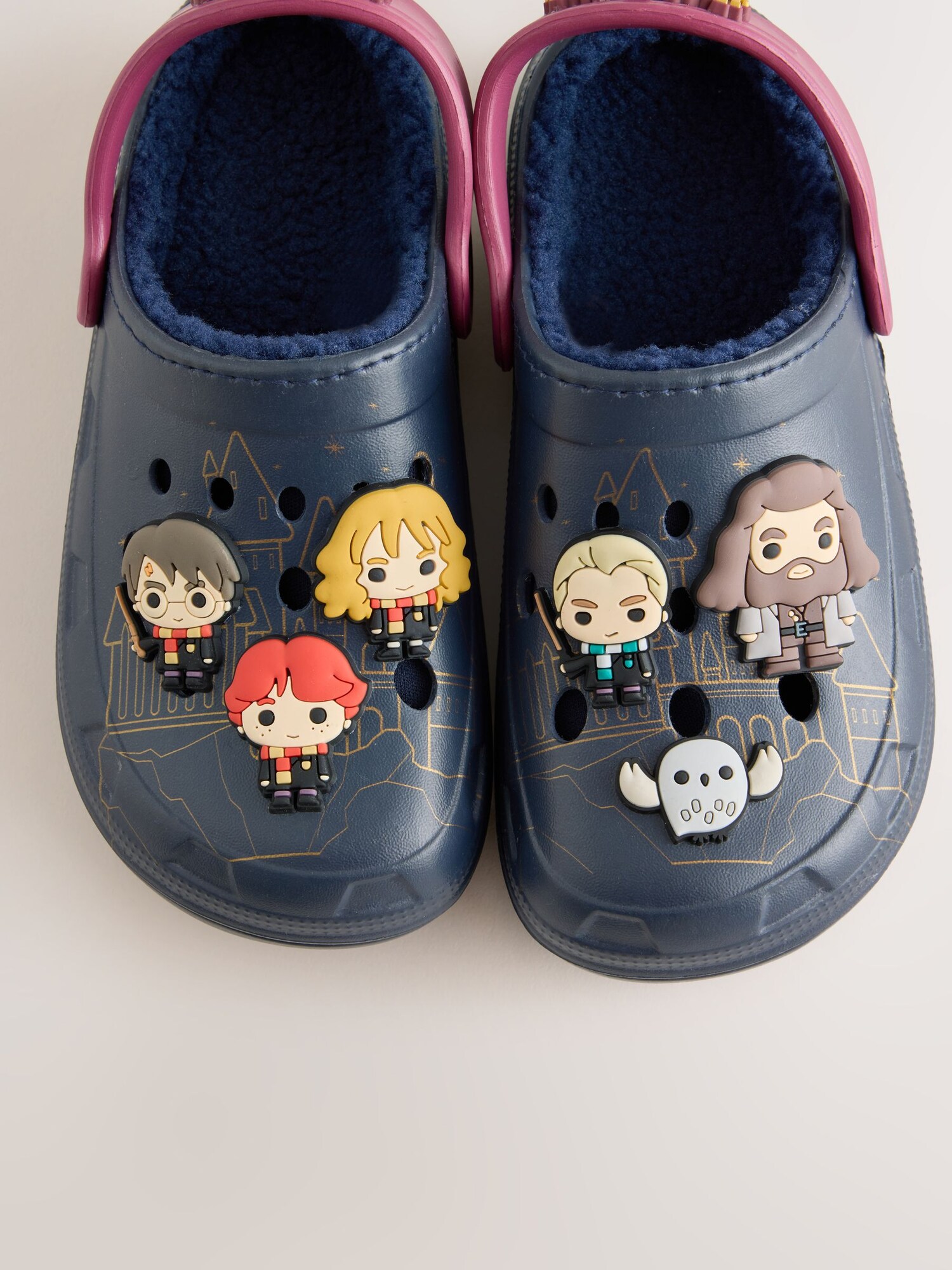 Next Zapatos abiertos 'Harry Potter' navy / taupe / rosa – imagen 3