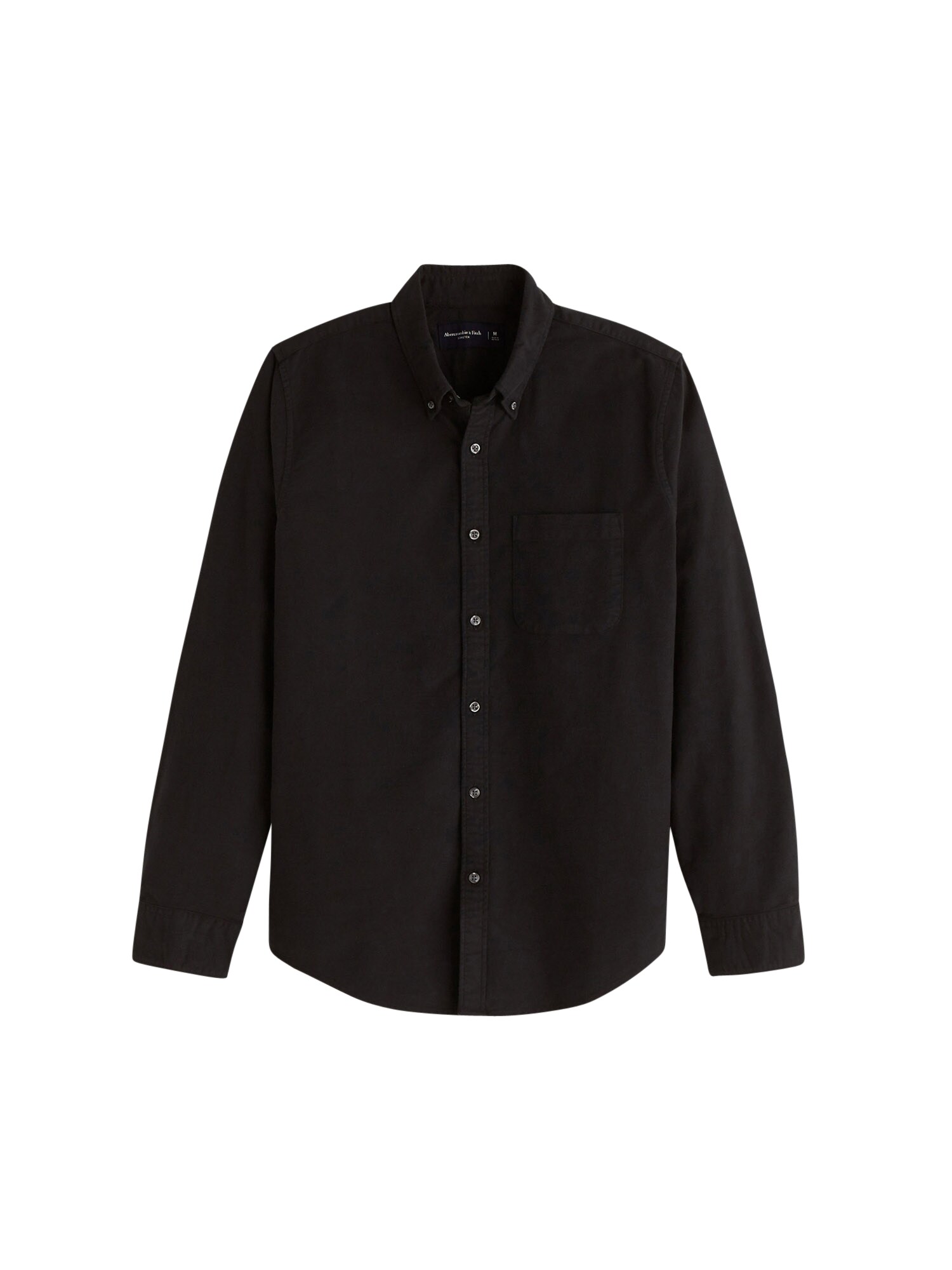 Abercrombie & Fitch Dalykiniai marškiniai 'Oxford'  juoda