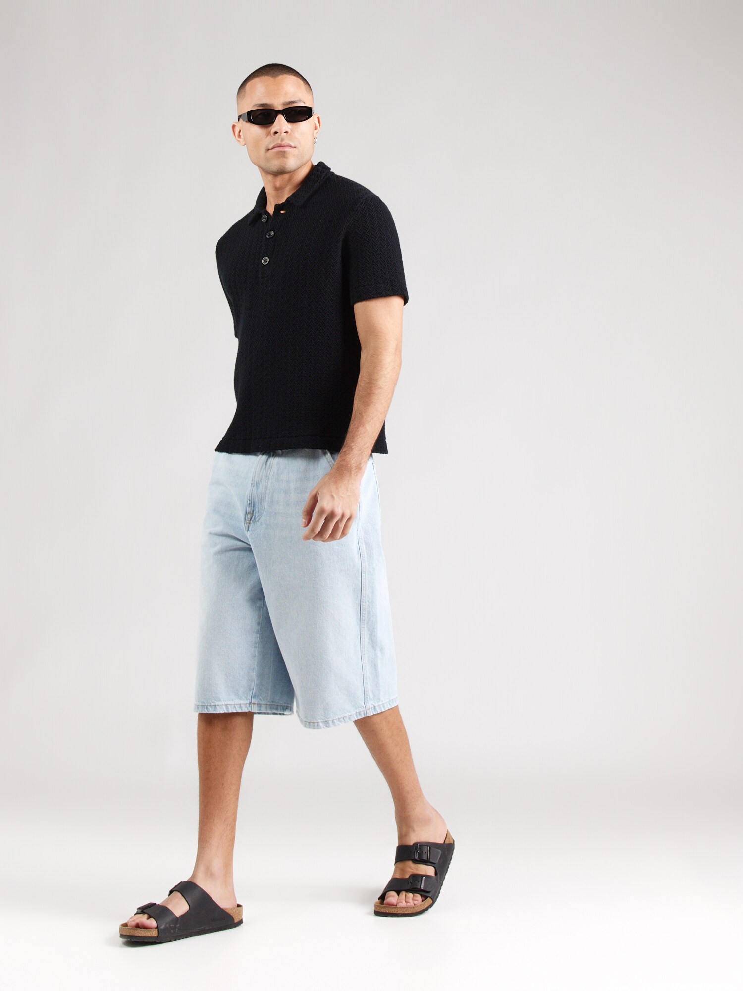 Abercrombie & Fitch Jersey  negro – imagen 4