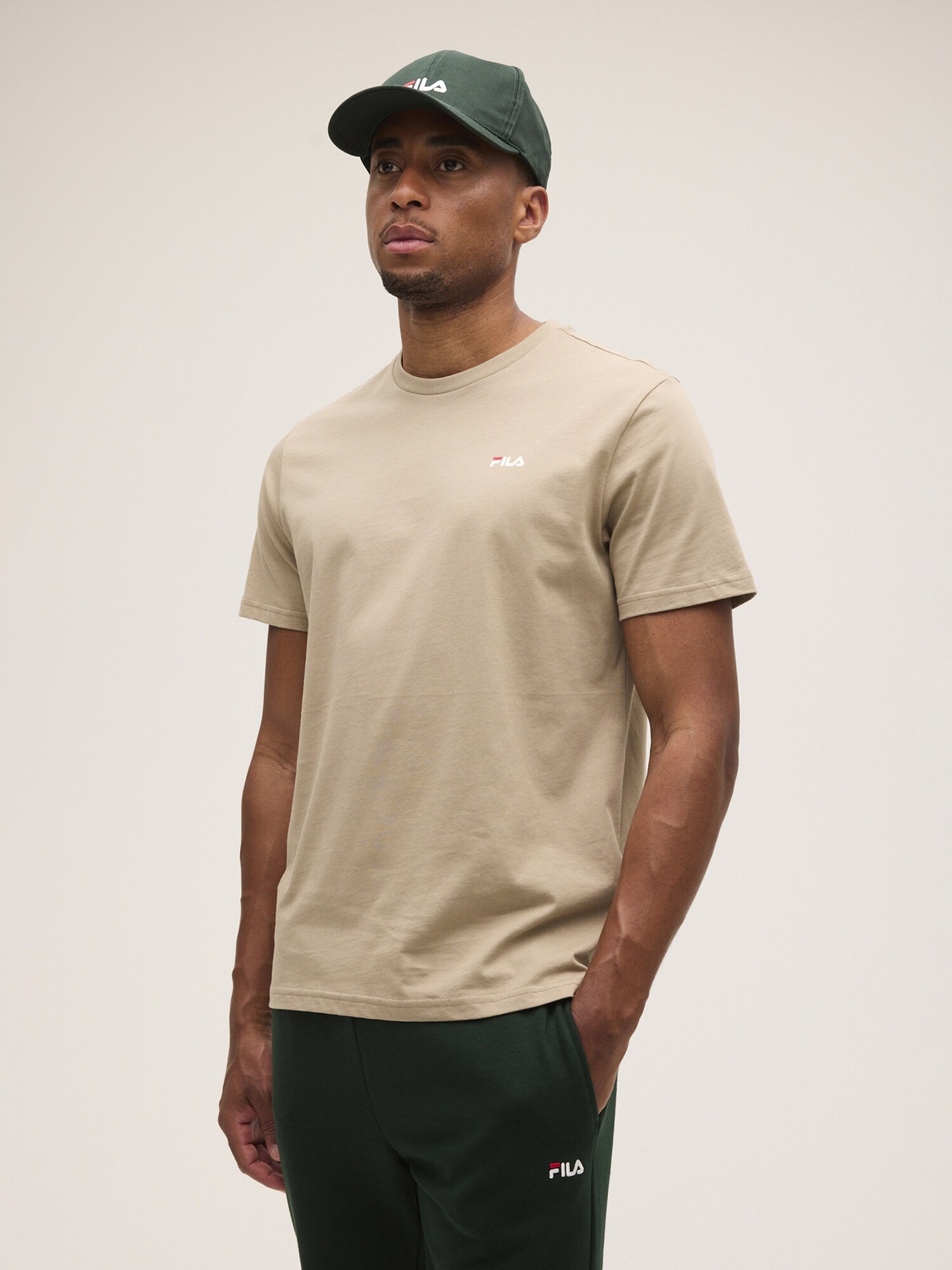 FILA Camiseta 'LAAS regular tee' beige – imagen 1