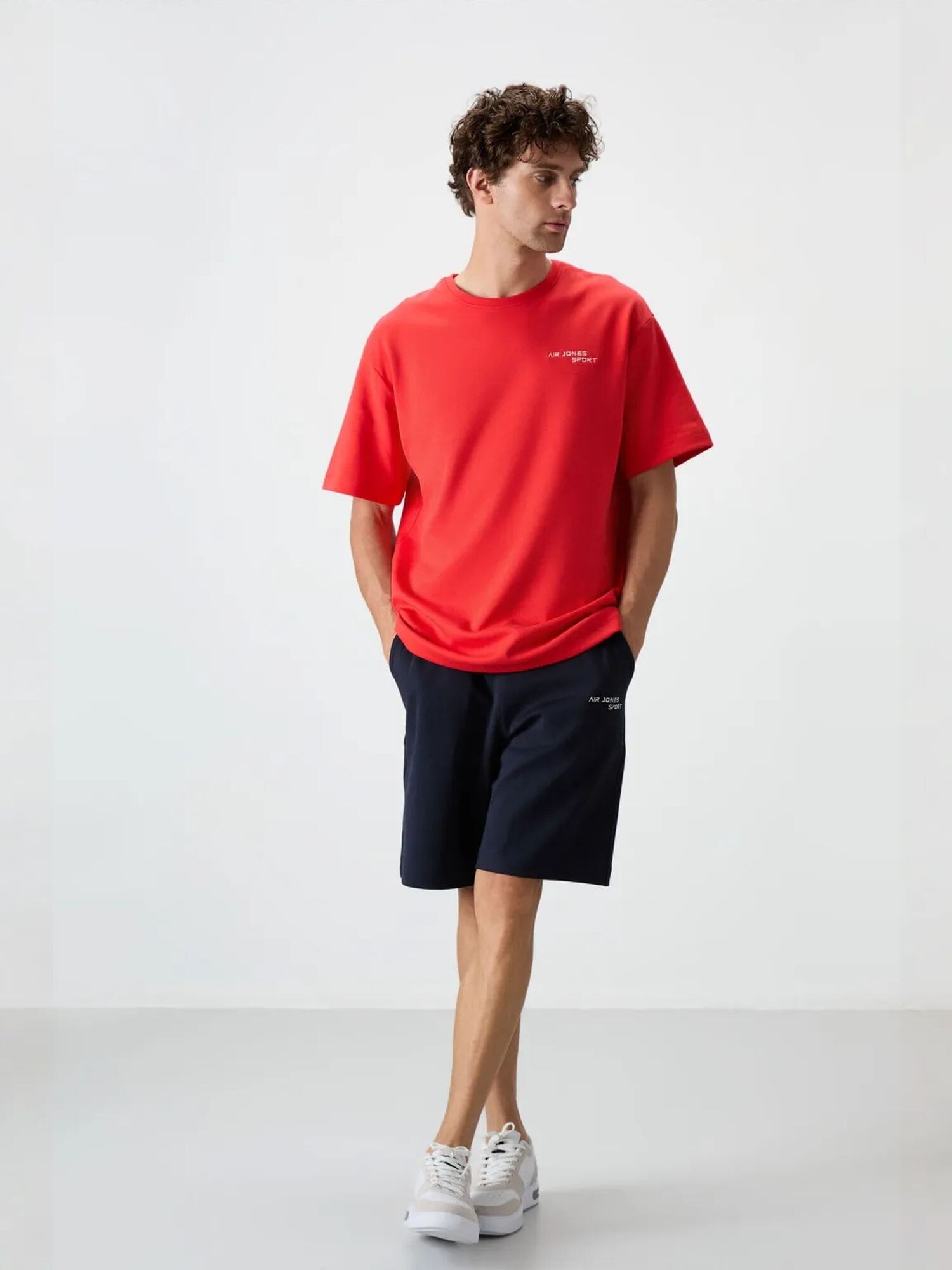 Tommy Life Sportski komplet crvena / crna
