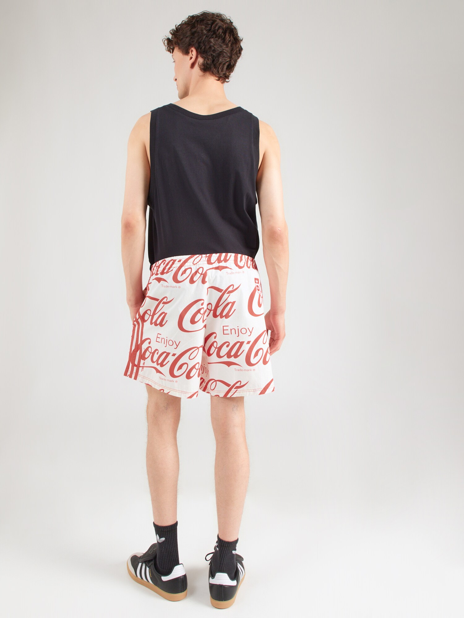 ADIDAS ORIGINALS Pantalón 'Coca-Cola Classic'  rojo / blanco – imagen 4