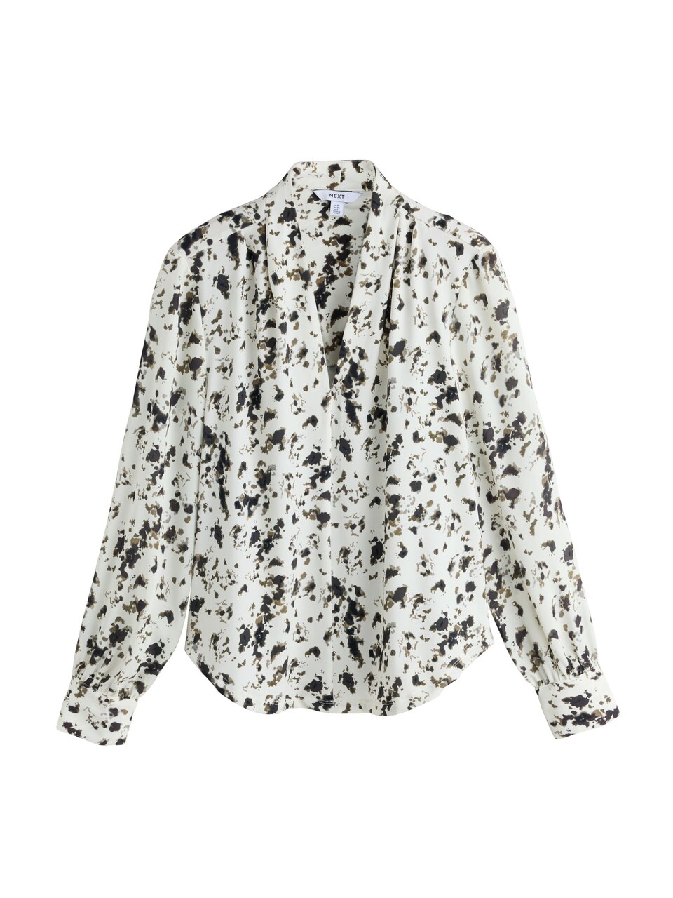 Blus ecru / oliv
