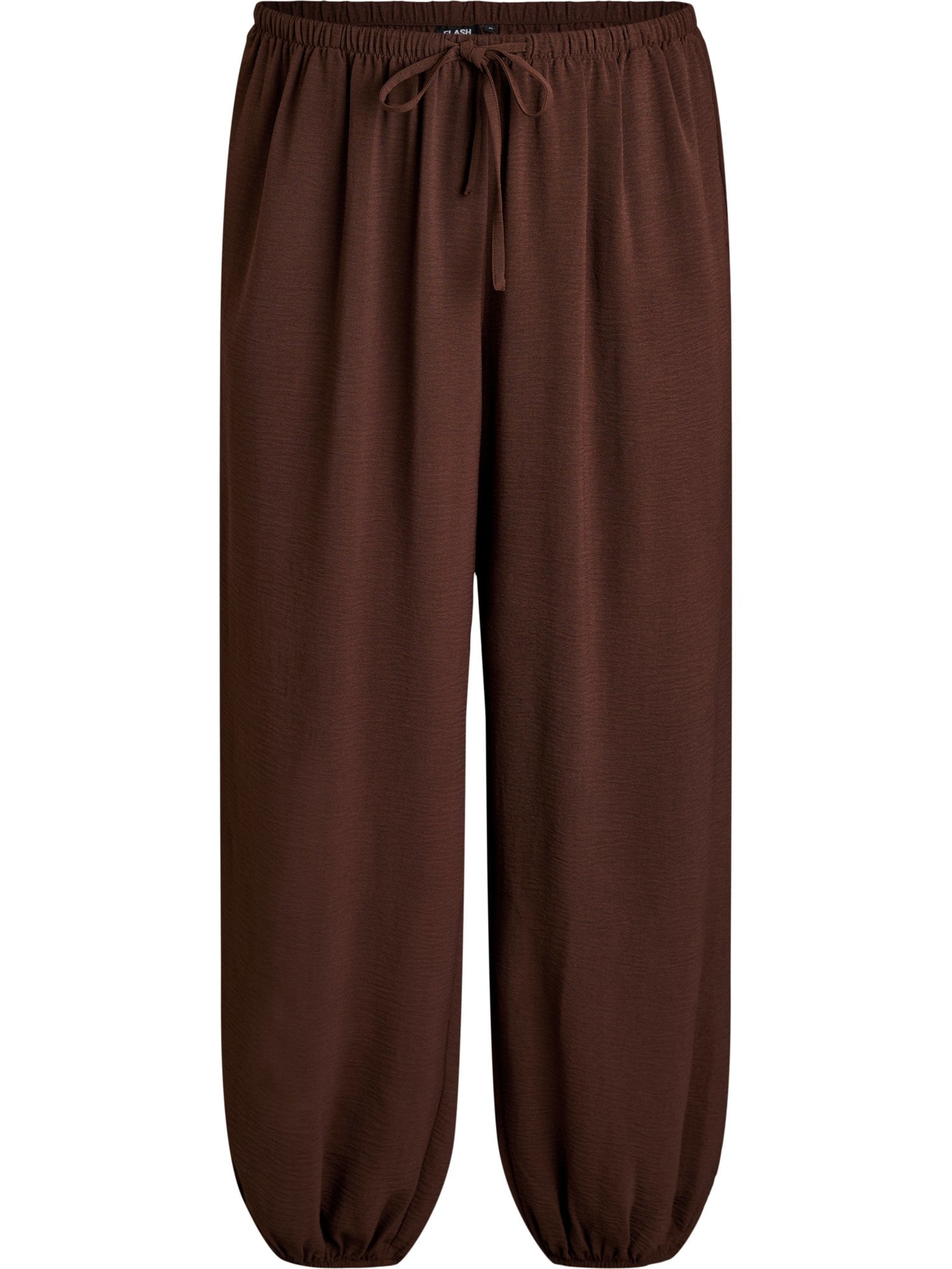 Zizzi Pantaloni FLKIKKA maro ruginiu