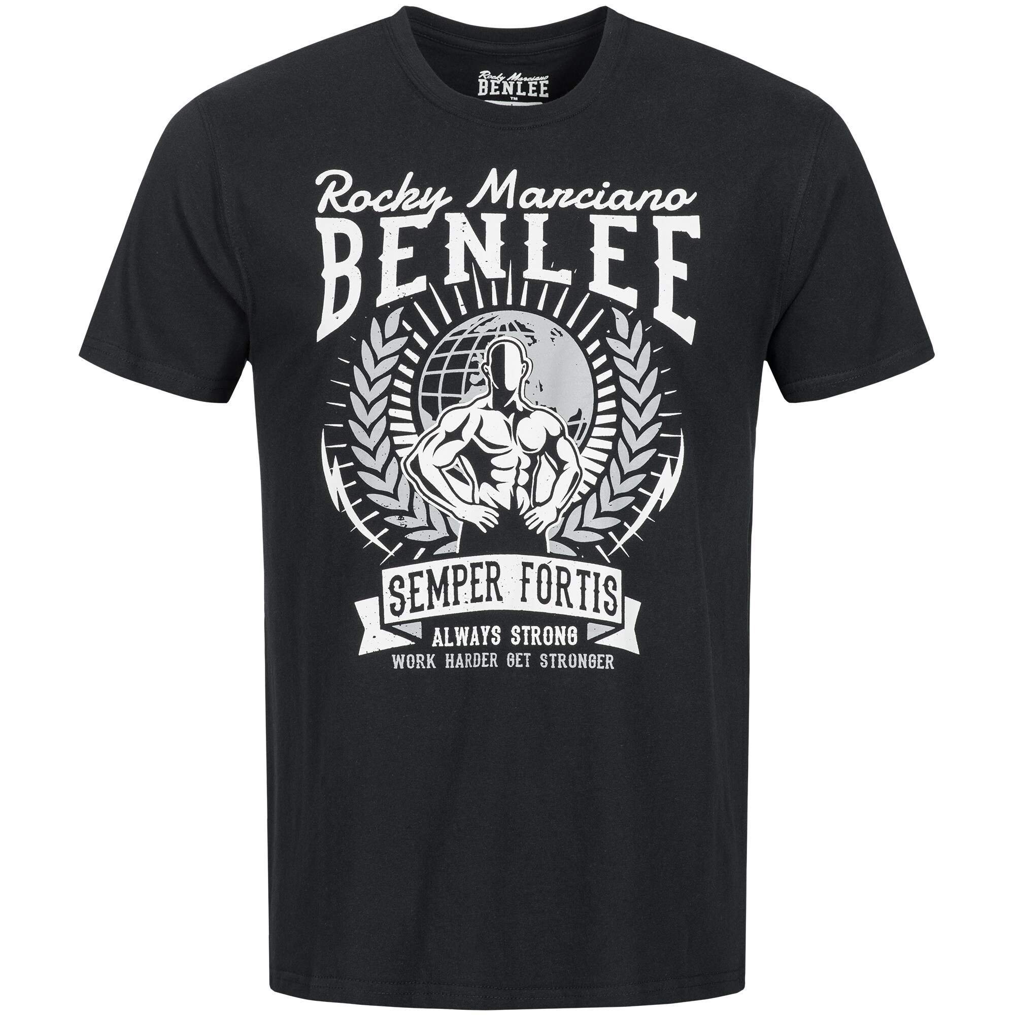 Benlee Tricou funcțional Lucius  negru / alb