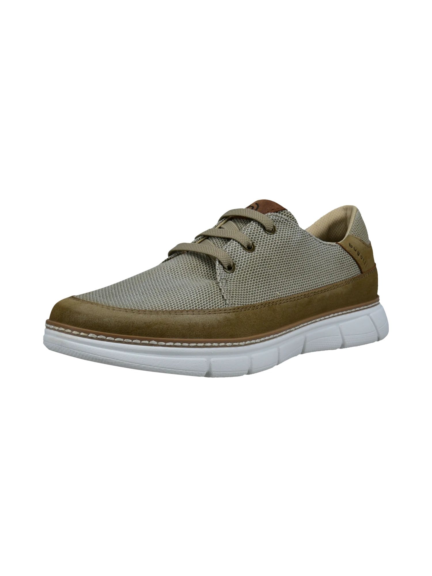 bugatti Sneaker low  kaki / verde jad