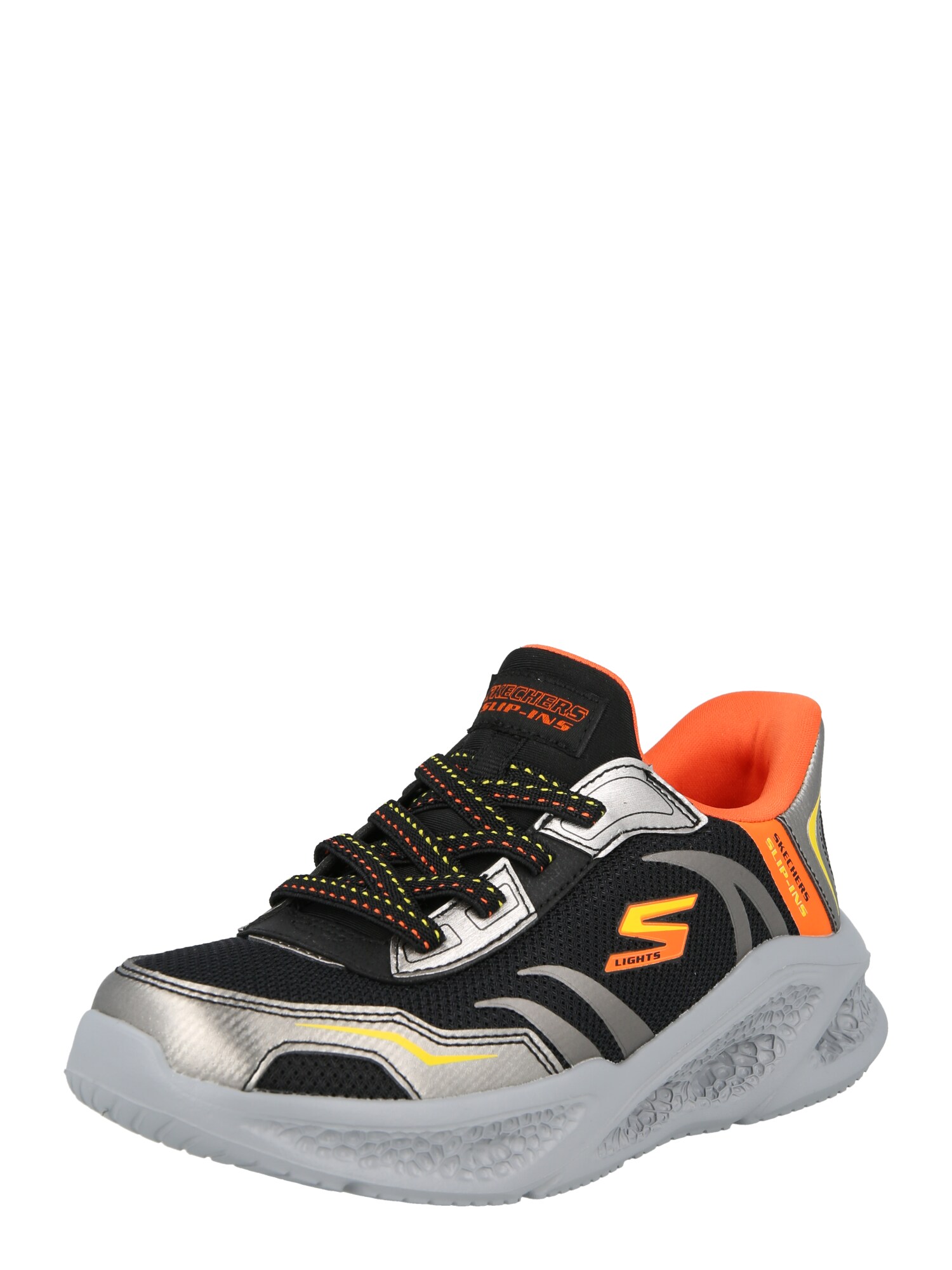 SKECHERS Sneaker 'METEOR LGIHT BRISK'  galben / portocaliu / negru / argintiu