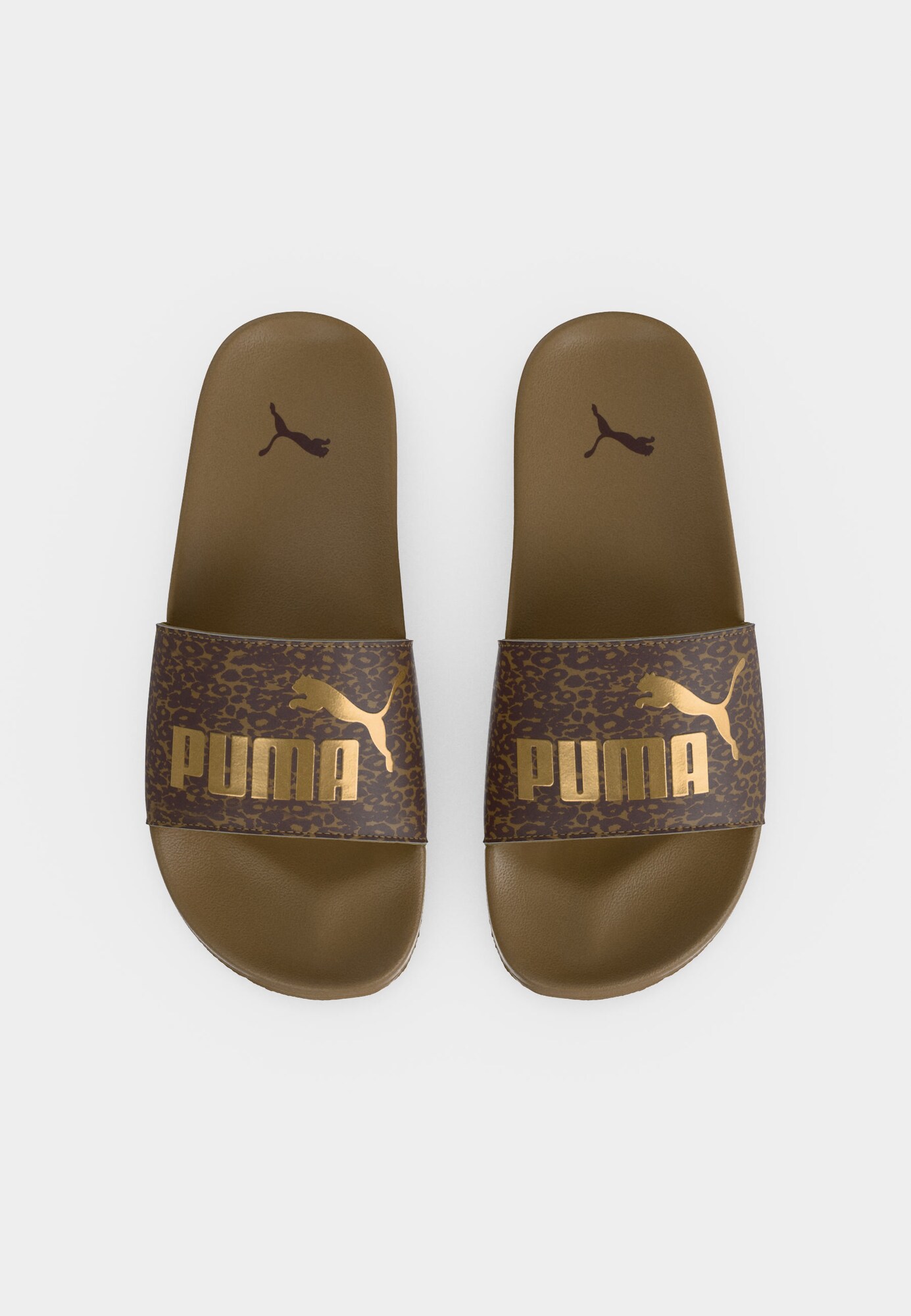 PUMA Zapatos abiertos 'Leadcat 20'  marrón oscuro / oro – imagen 4