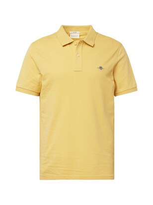 Gant Shirt Blauw / Geel / Zilvergrijs / Bourgogne