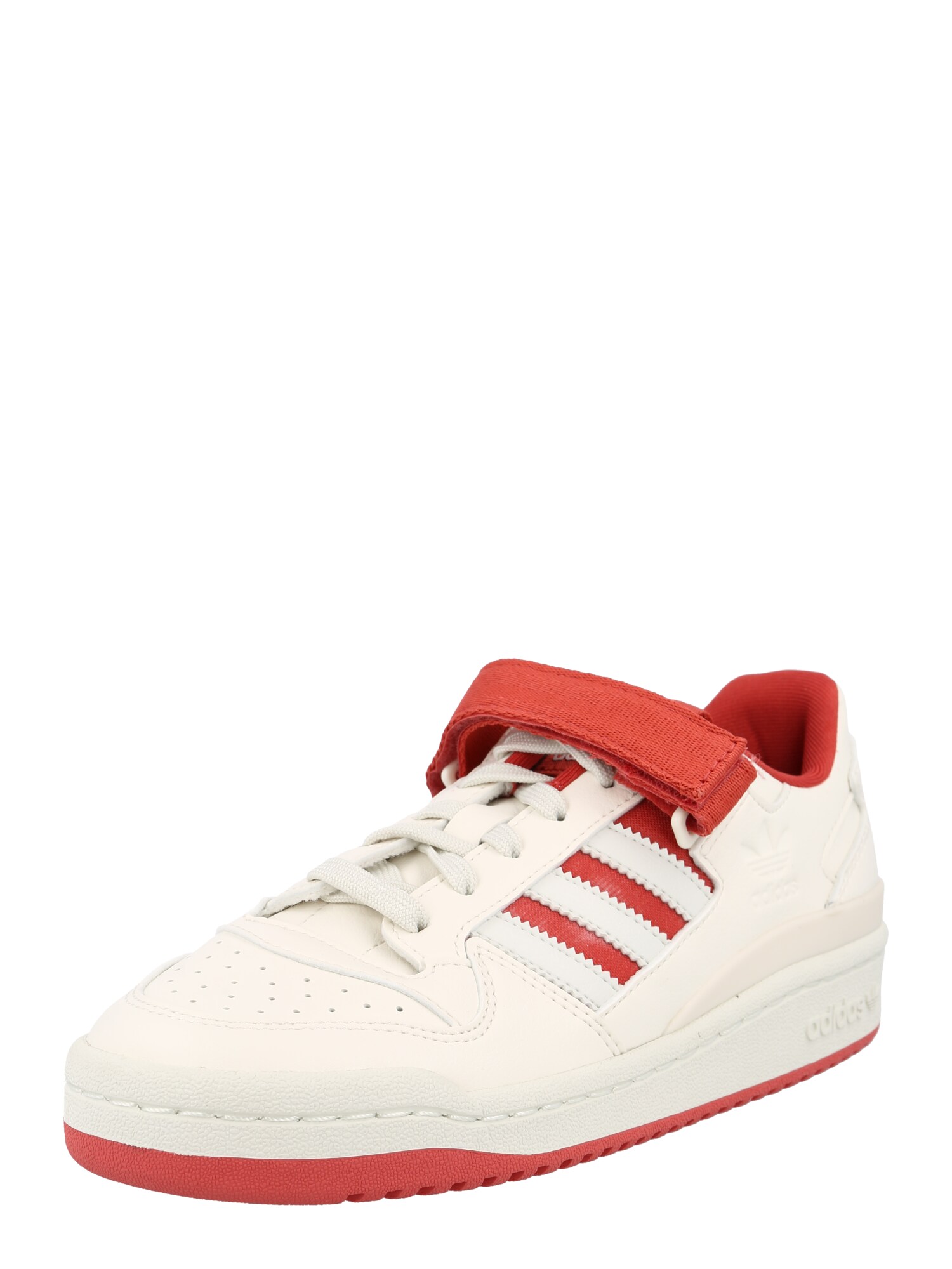 ADIDAS ORIGINALS Nízke tenisky 'Forum Low'  červená / biela