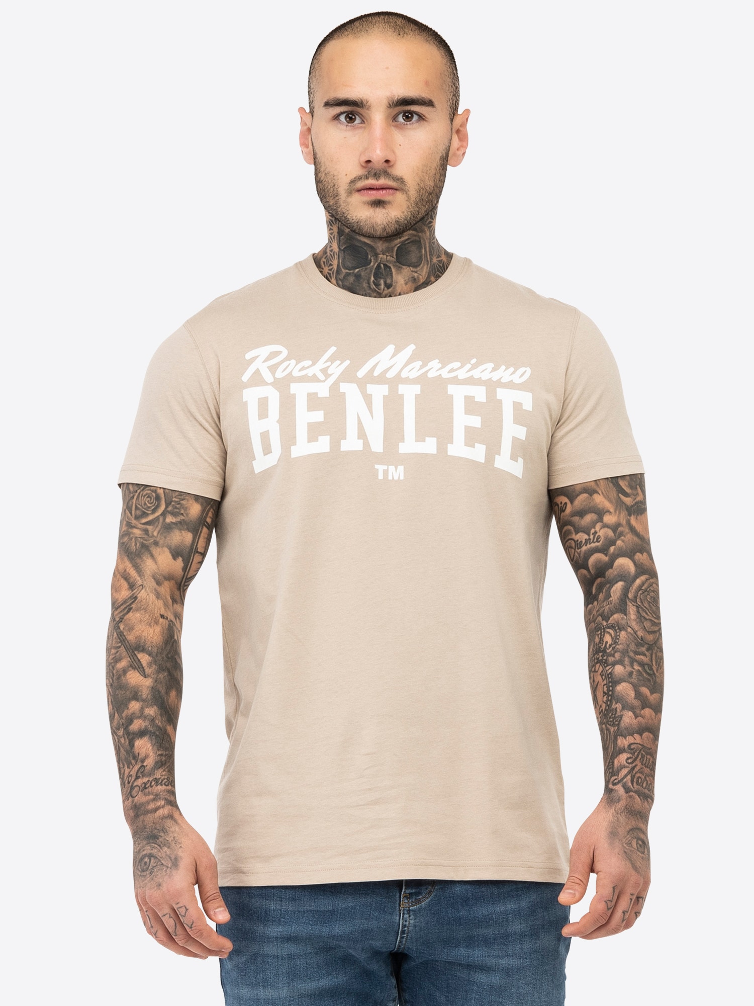 Benlee Póló bézs / fehér termék 2. képe
