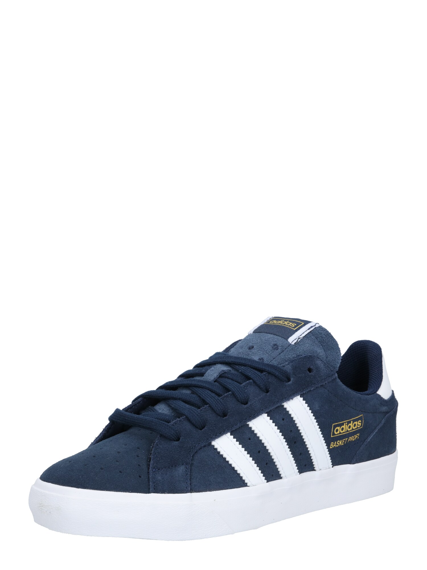 ADIDAS ORIGINALS Sportbačiai be auliuko  auksas / nakties mėlyna / balta