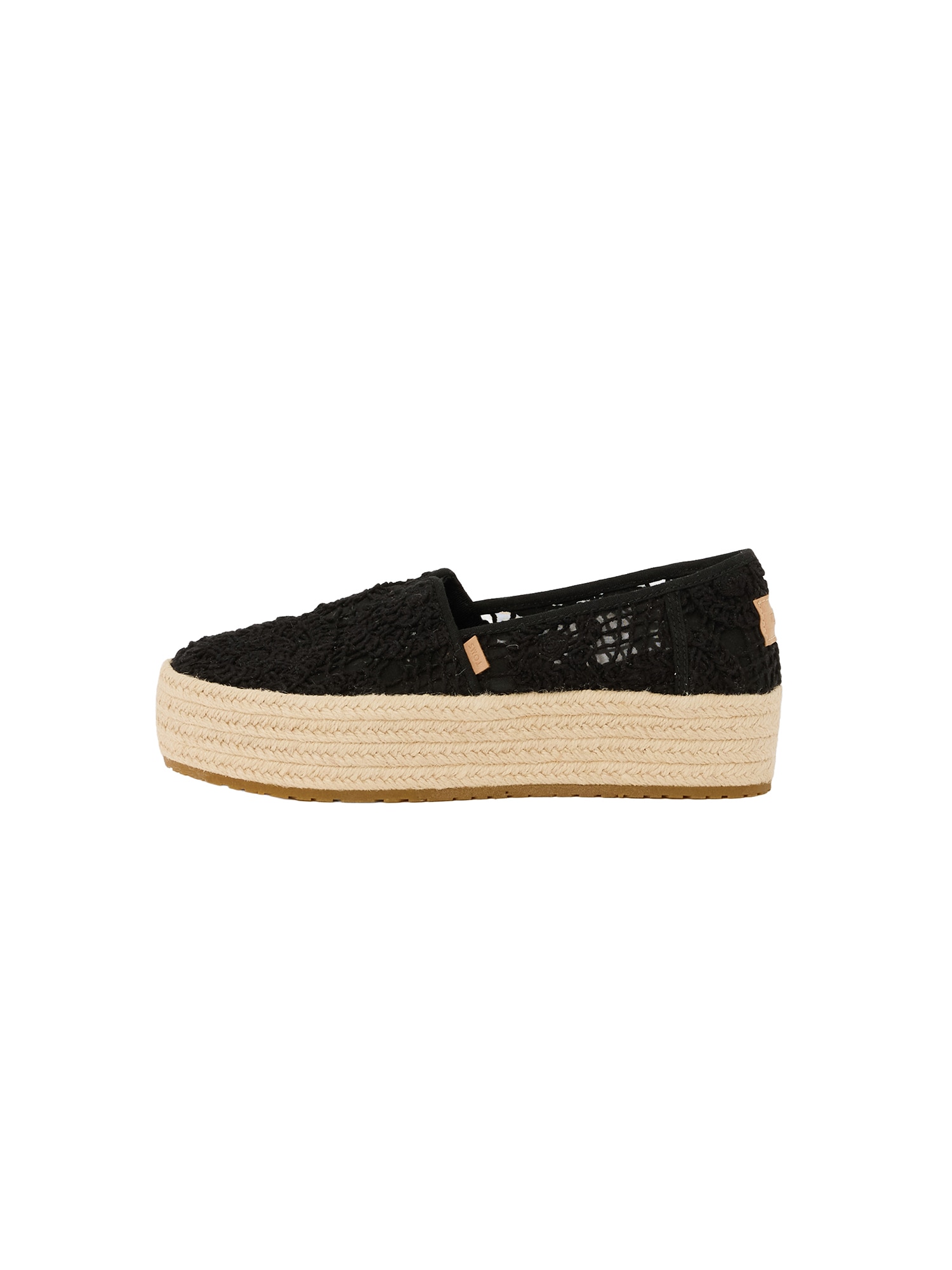Toms Espadrilles 'Valencia' Zwart