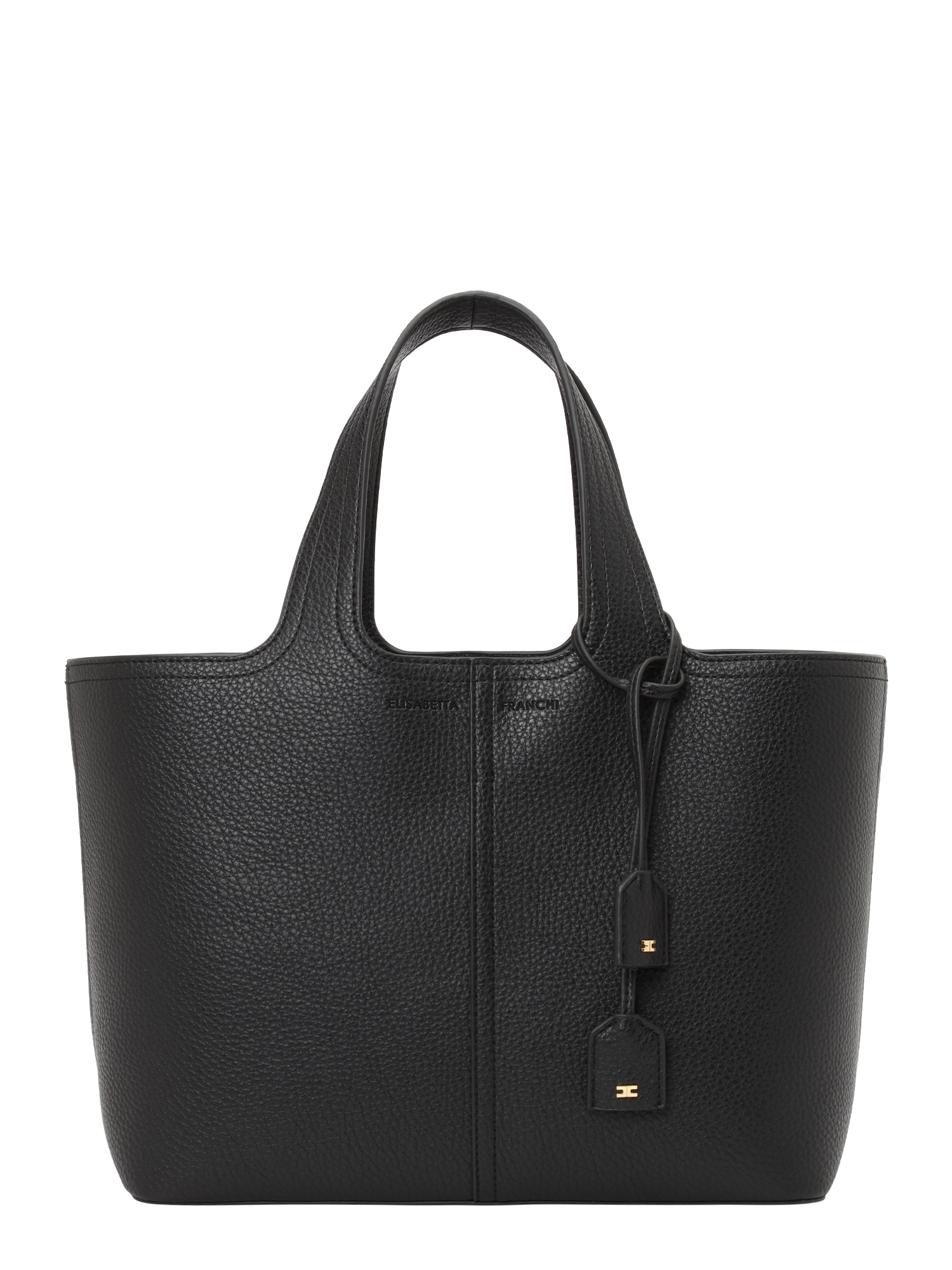Elisabetta Franchi Shopper táska  fekete akciós termékkép 1