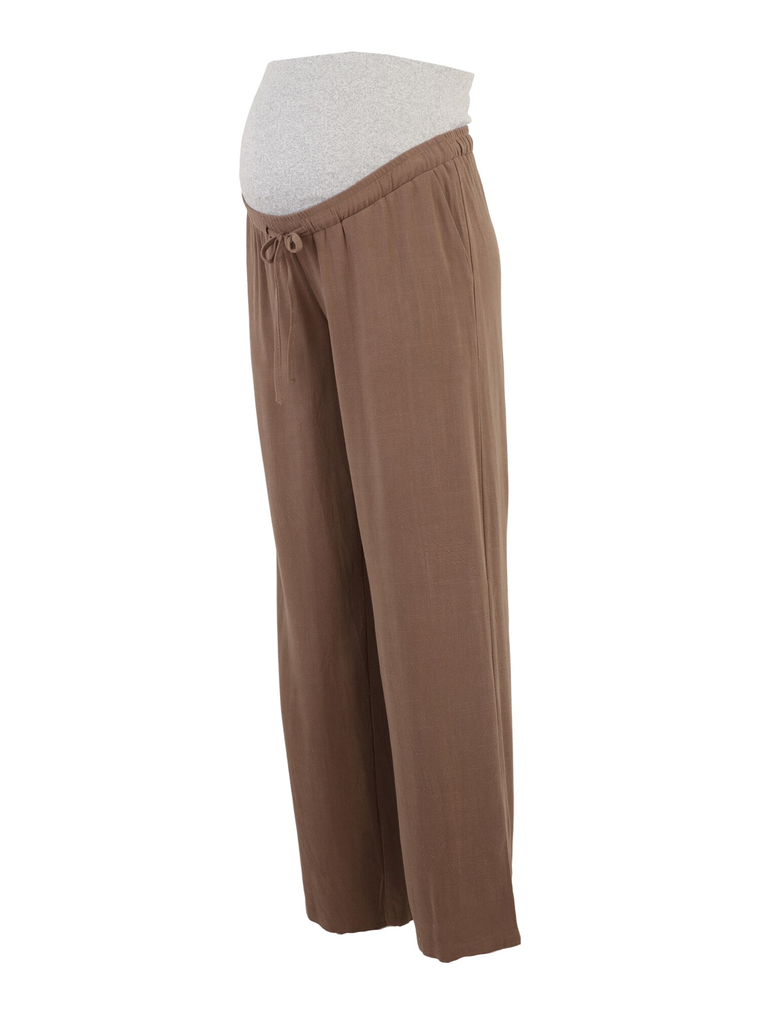 Only Maternity Pantaloni 'OLMSIESTA'  ciocolatiu / gri