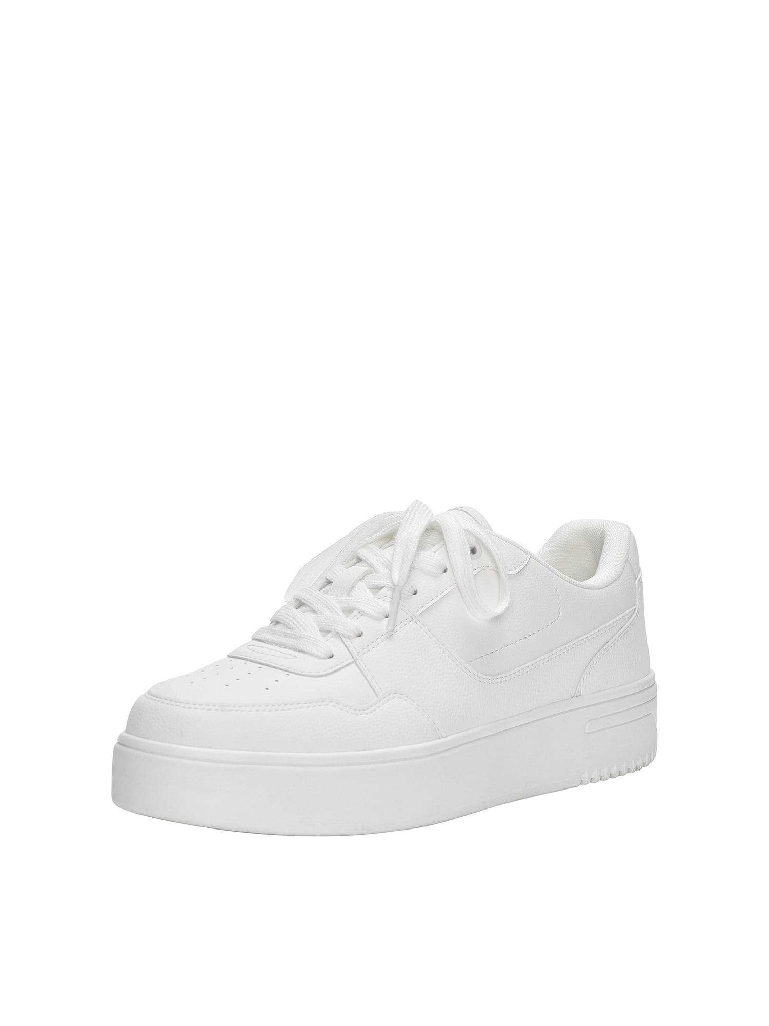 Pull&Bear Sneaker low  alb murdar