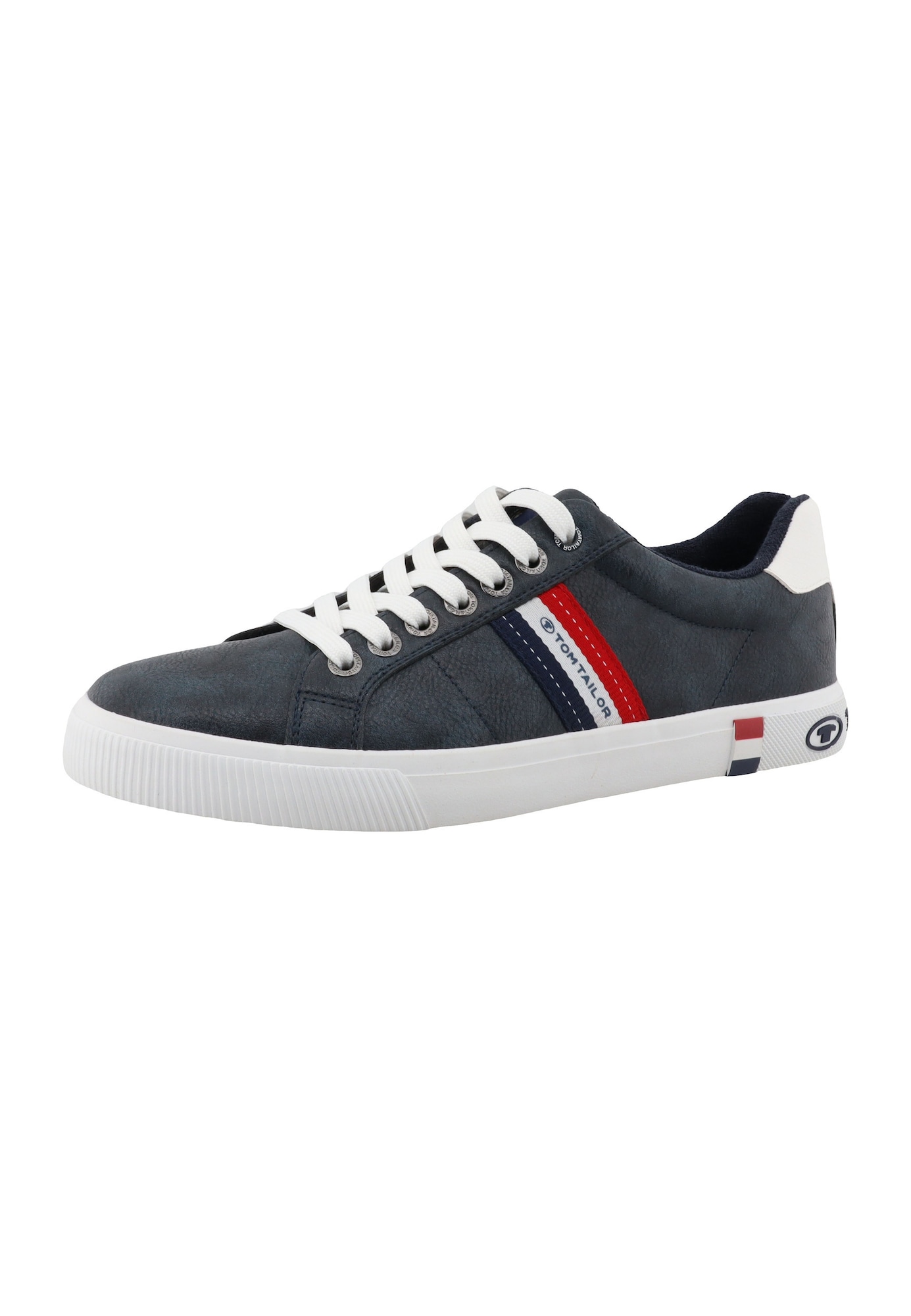 TOM TAILOR Zapatillas deportivas bajas  navy / rojo / blanco