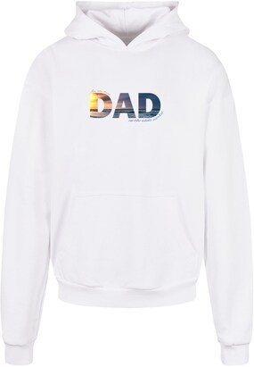 Merchcode Sweatshirt ‘For The Best Dad’ Navy / Geel / Wit