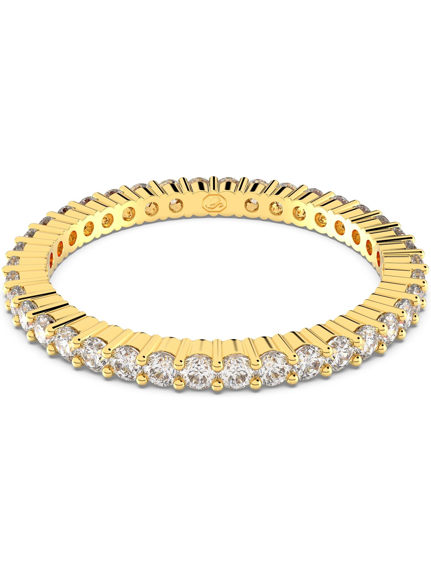 Swarovski Inele Matrix  auriu / transparent