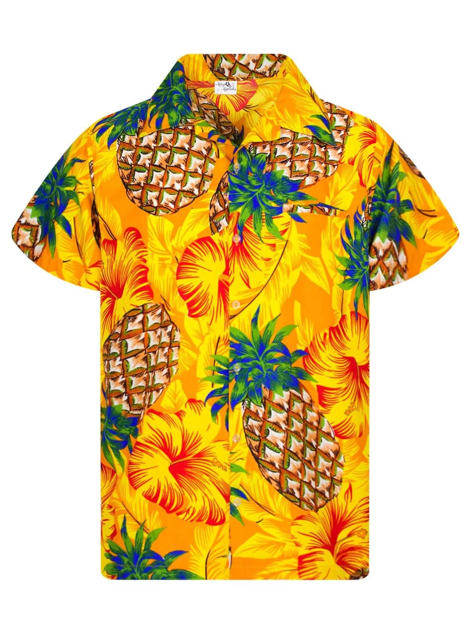 T-shirt 'Pineapple Hibiscus'