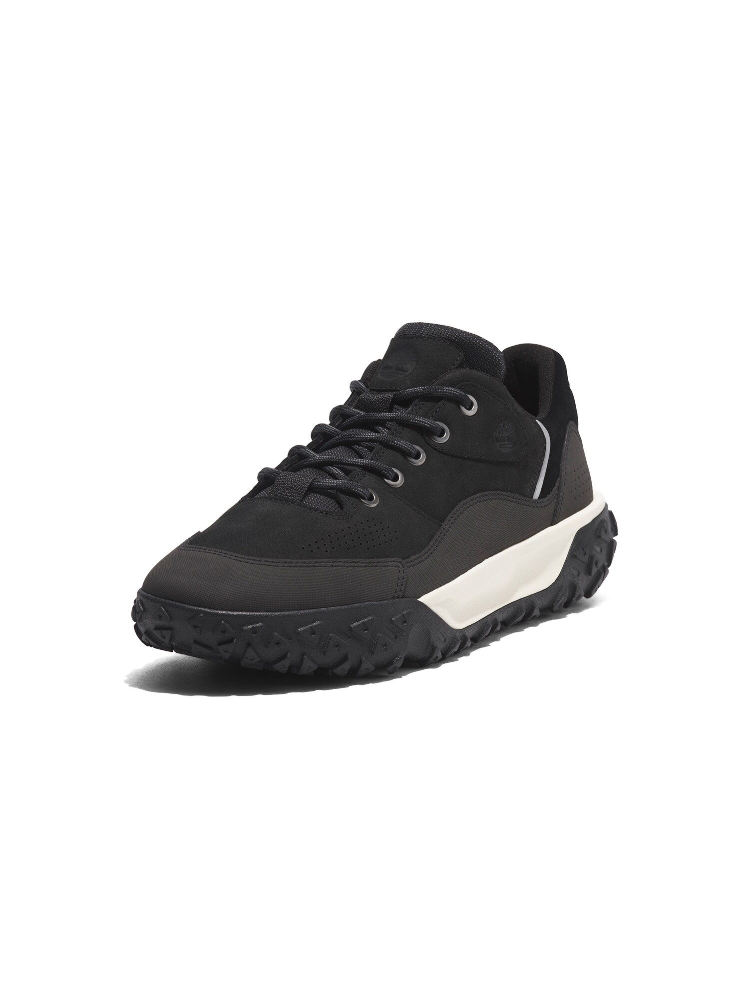 TIMBERLAND Nízke tenisky 'Greenstride Motion 6'  čierna / strieborná