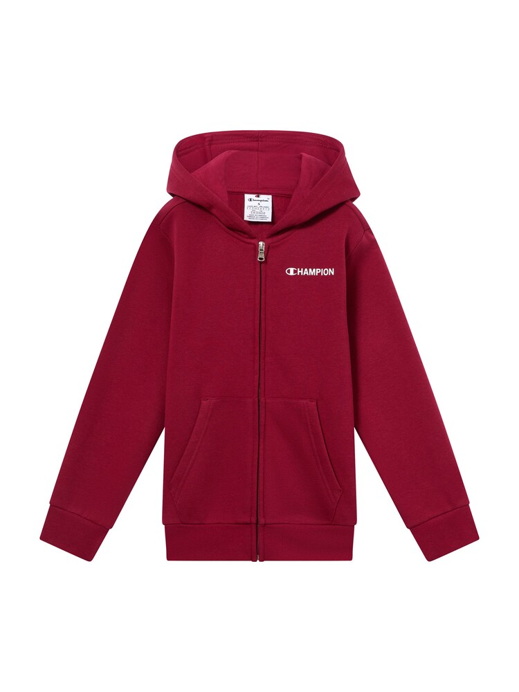 Champion Authentic Athletic Apparel Sweatjacke Jungen Größe 128 cranberry / weiß