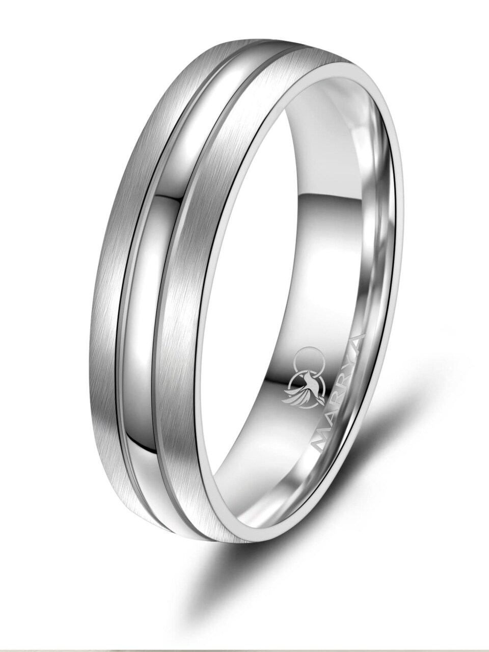 Ring 'MARRYA SI-07 Ehering aus Silber'