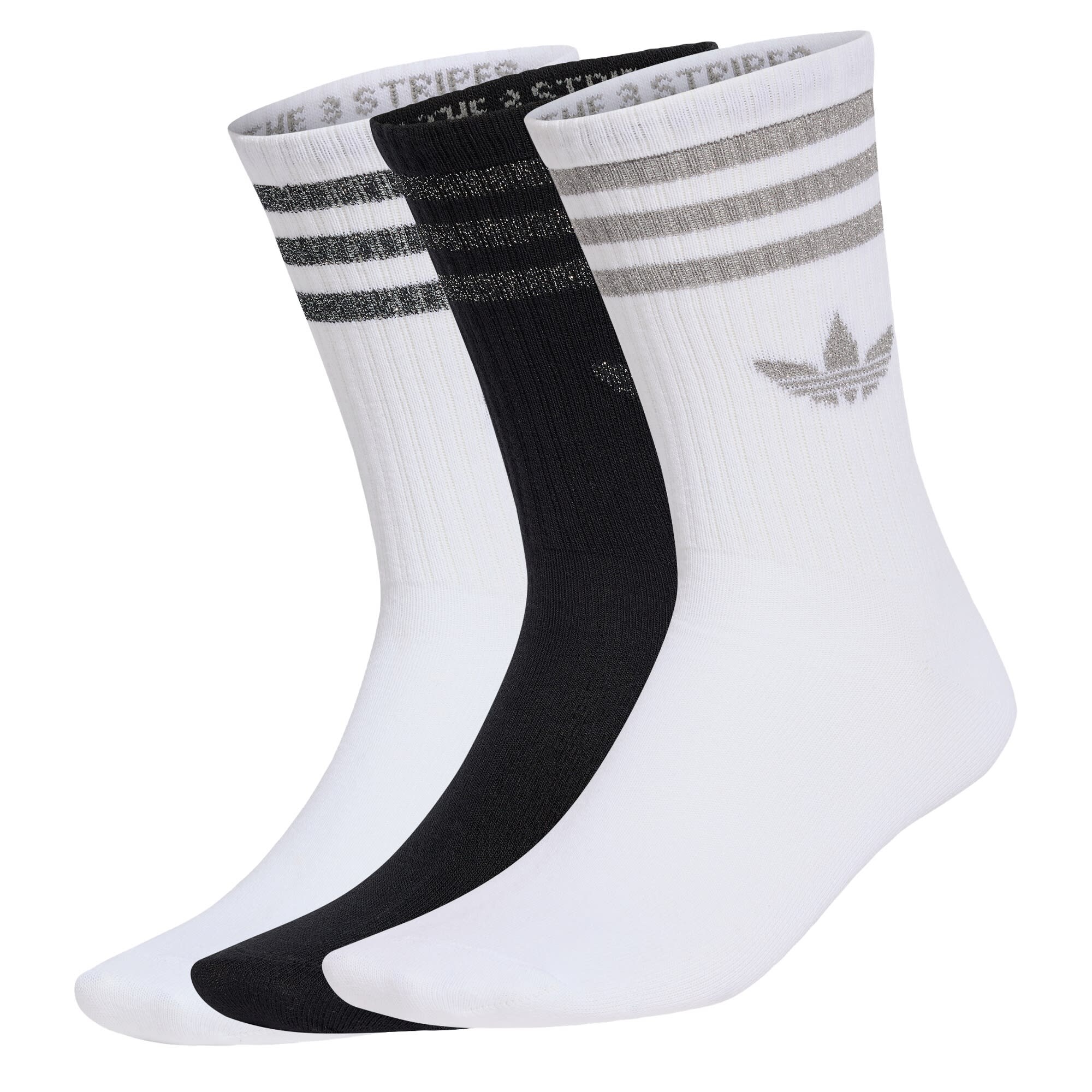 ADIDAS ORIGINALS Calcetines  antracita / negro / plata / blanco