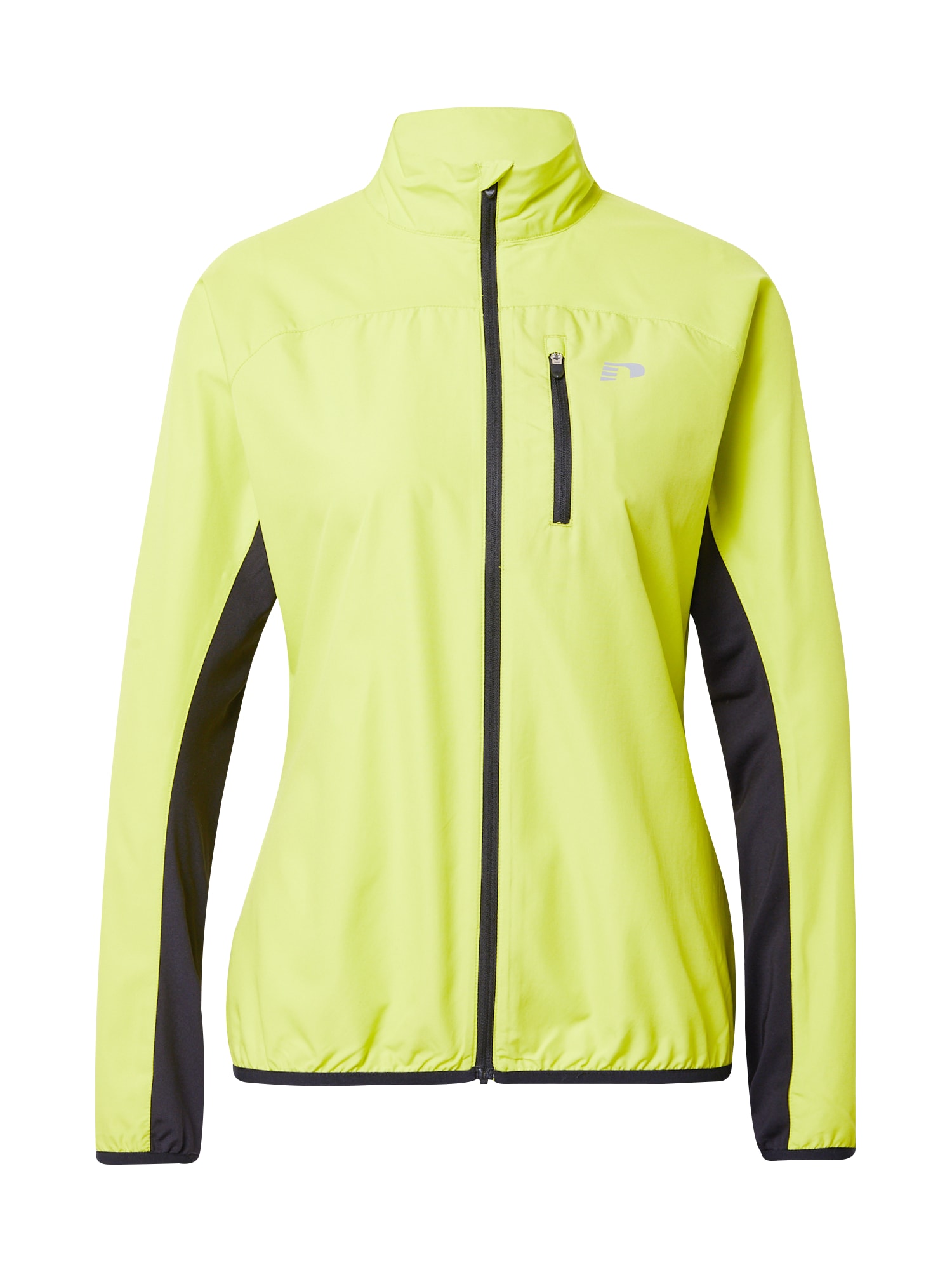 Newline Sportska jakna  neonsko žuta / crna