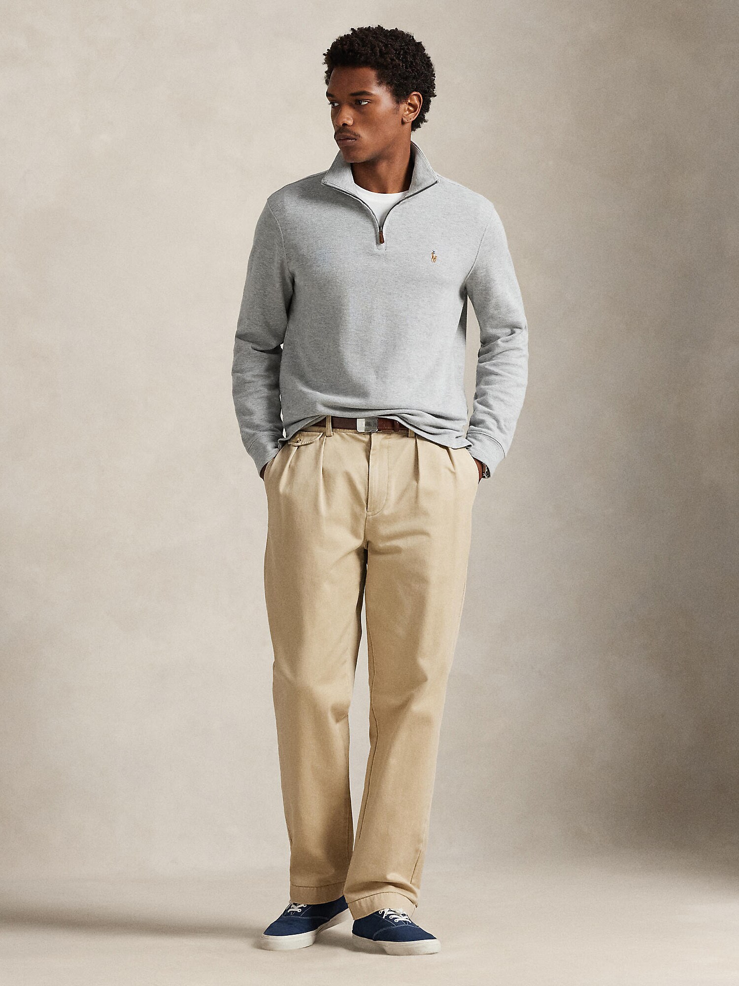 Polo Ralph Lauren Jersey gris moteado – imagen 5