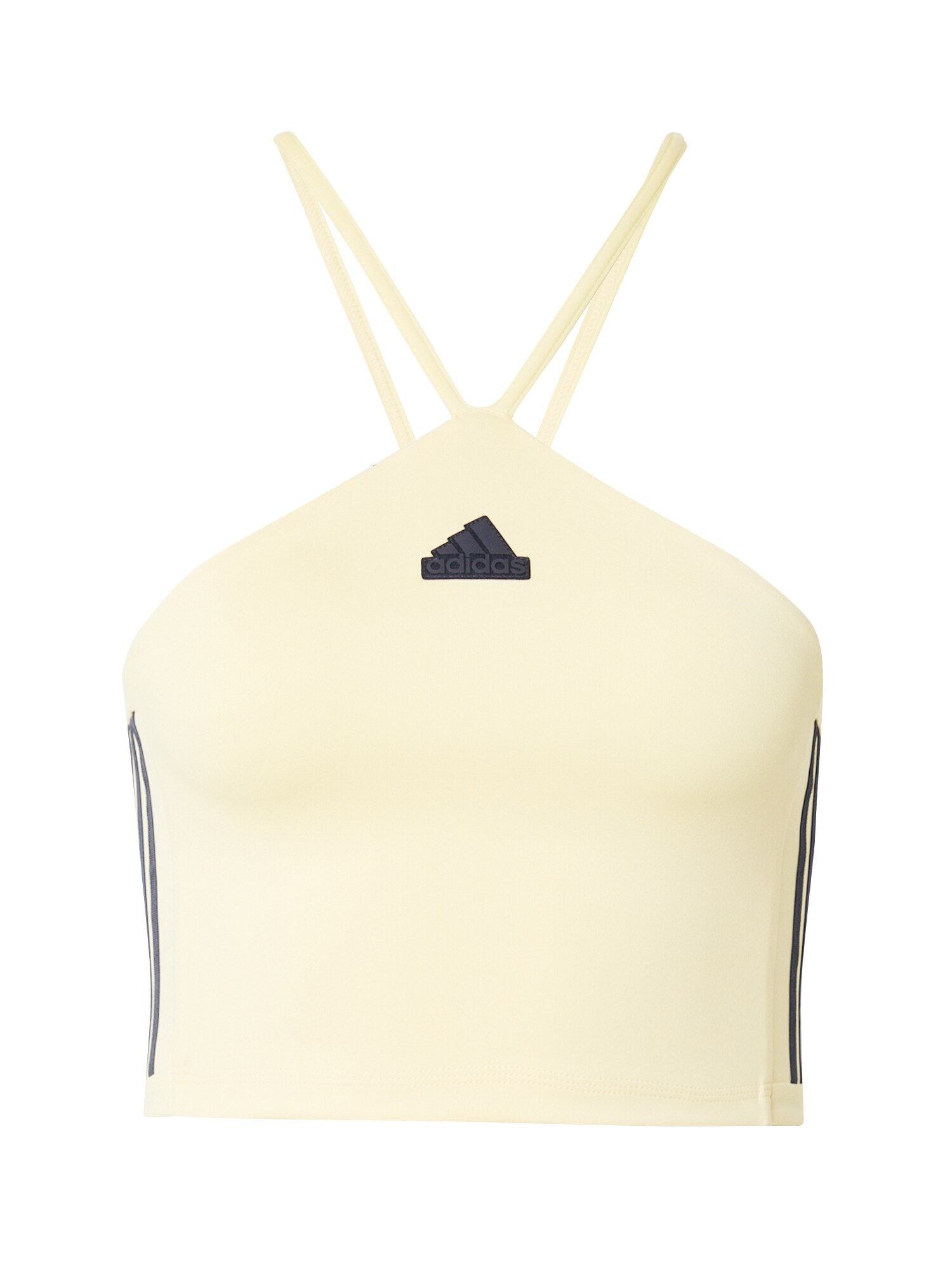ADIDAS SPORTSWEAR Sport top  világos sárga / fekete akciós termékkép 1