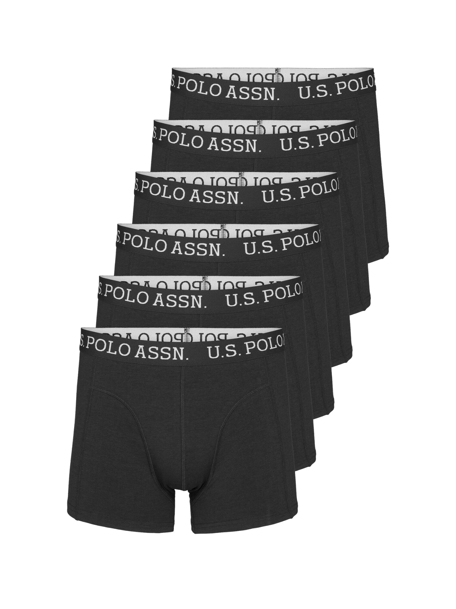 U.S. POLO ASSN. Boxeri UMWilly negru / alb