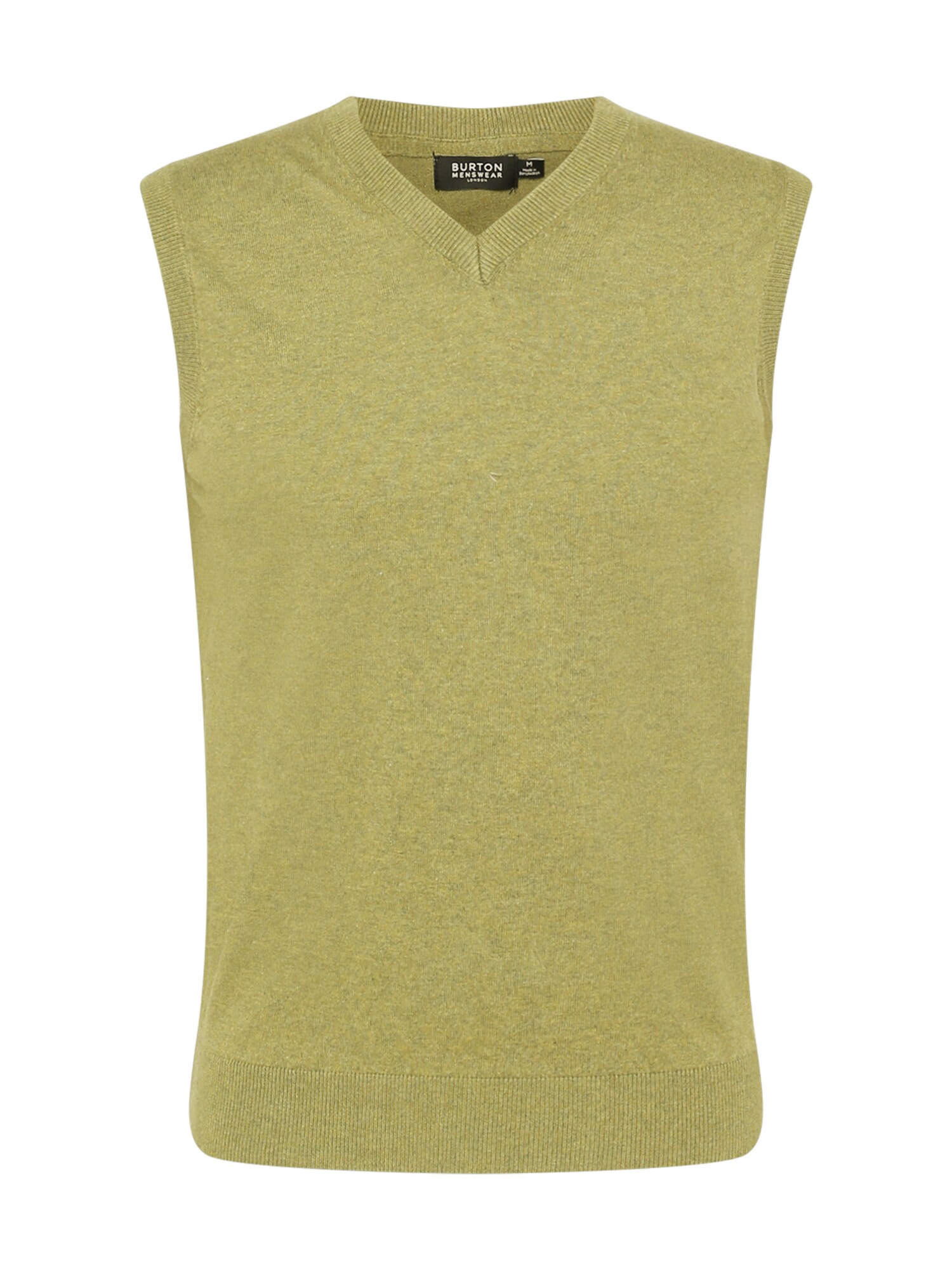 BURTON MENSWEAR LONDON Brezrokavnik 'Mark'  kaki
