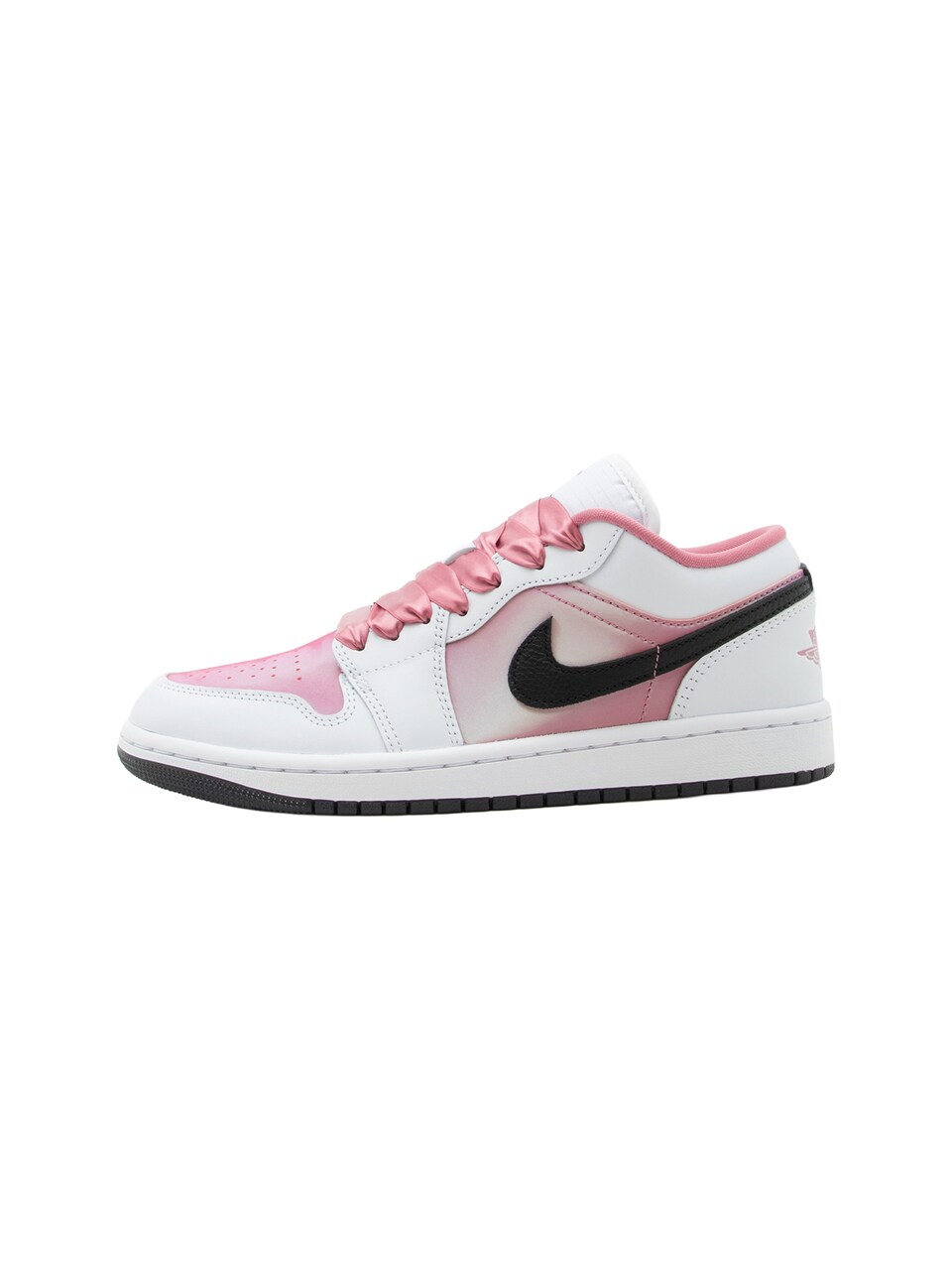 Låg sneaker 'Air Jordan 1 Low SE' korall / svart