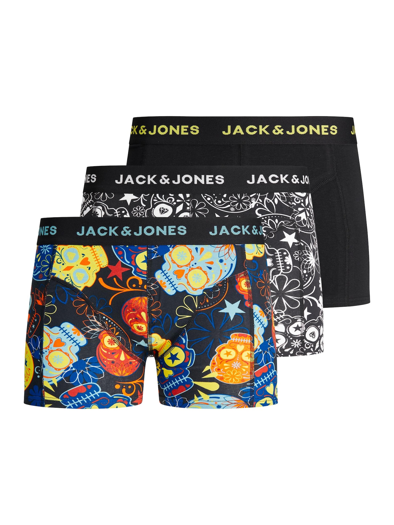 Jack & Jones Junior Chiloţi 'Sugar'  bleumarin / mai multe culori / negru / alb
