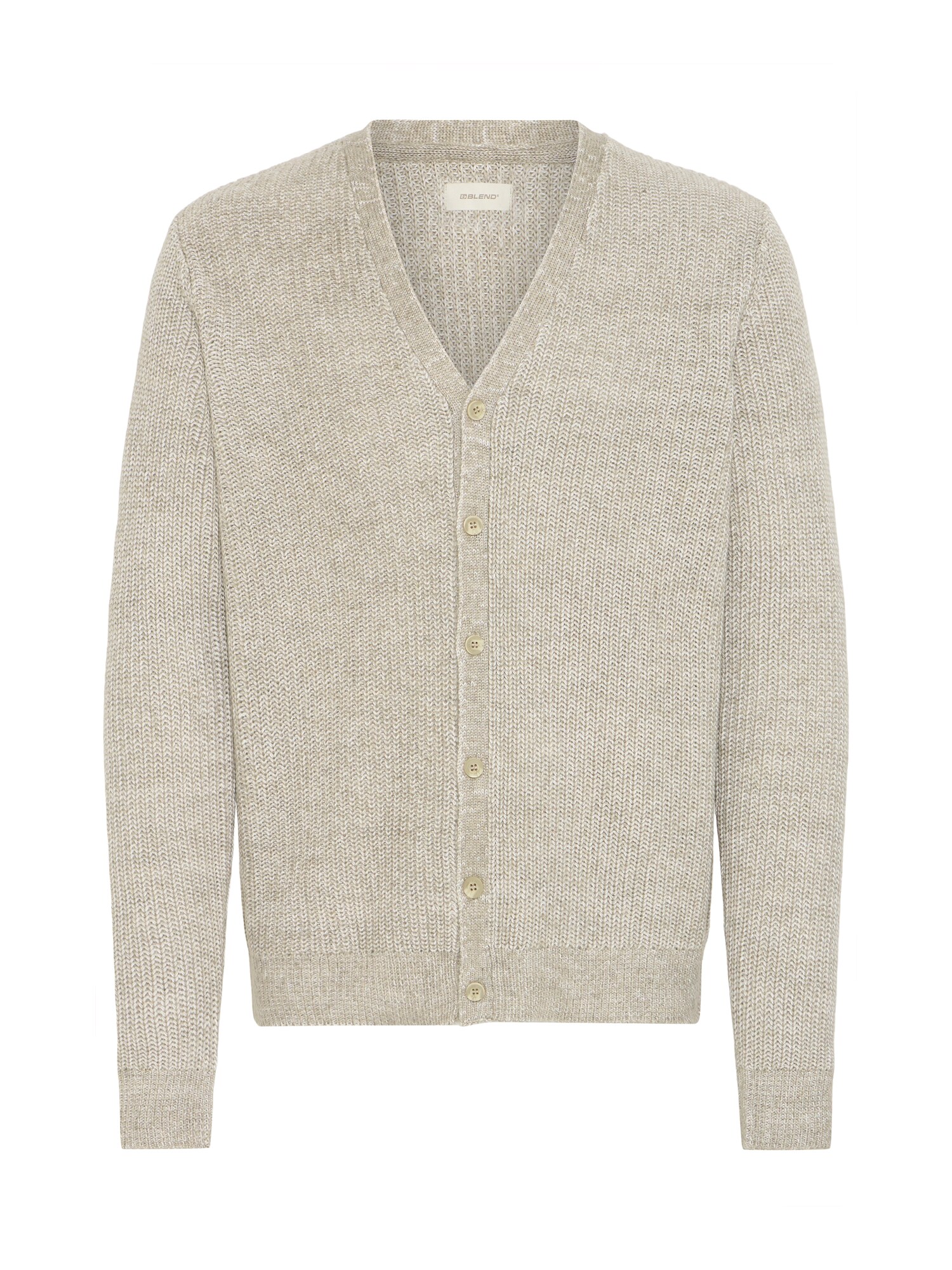 BLEND Geacă tricotată BHDallas  maro cappuccino