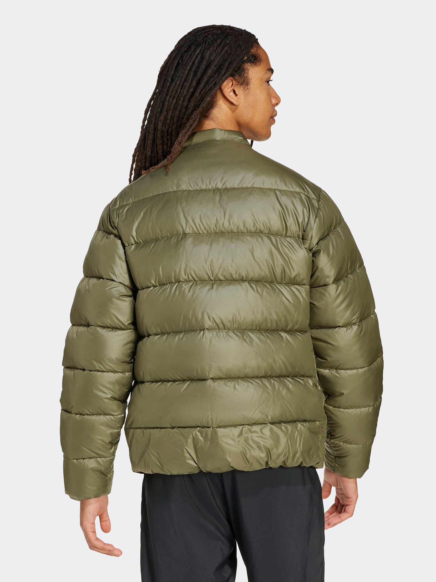 ADIDAS SPORTSWEAR Športová bunda 'Essentials' olivová (obrázok 3)