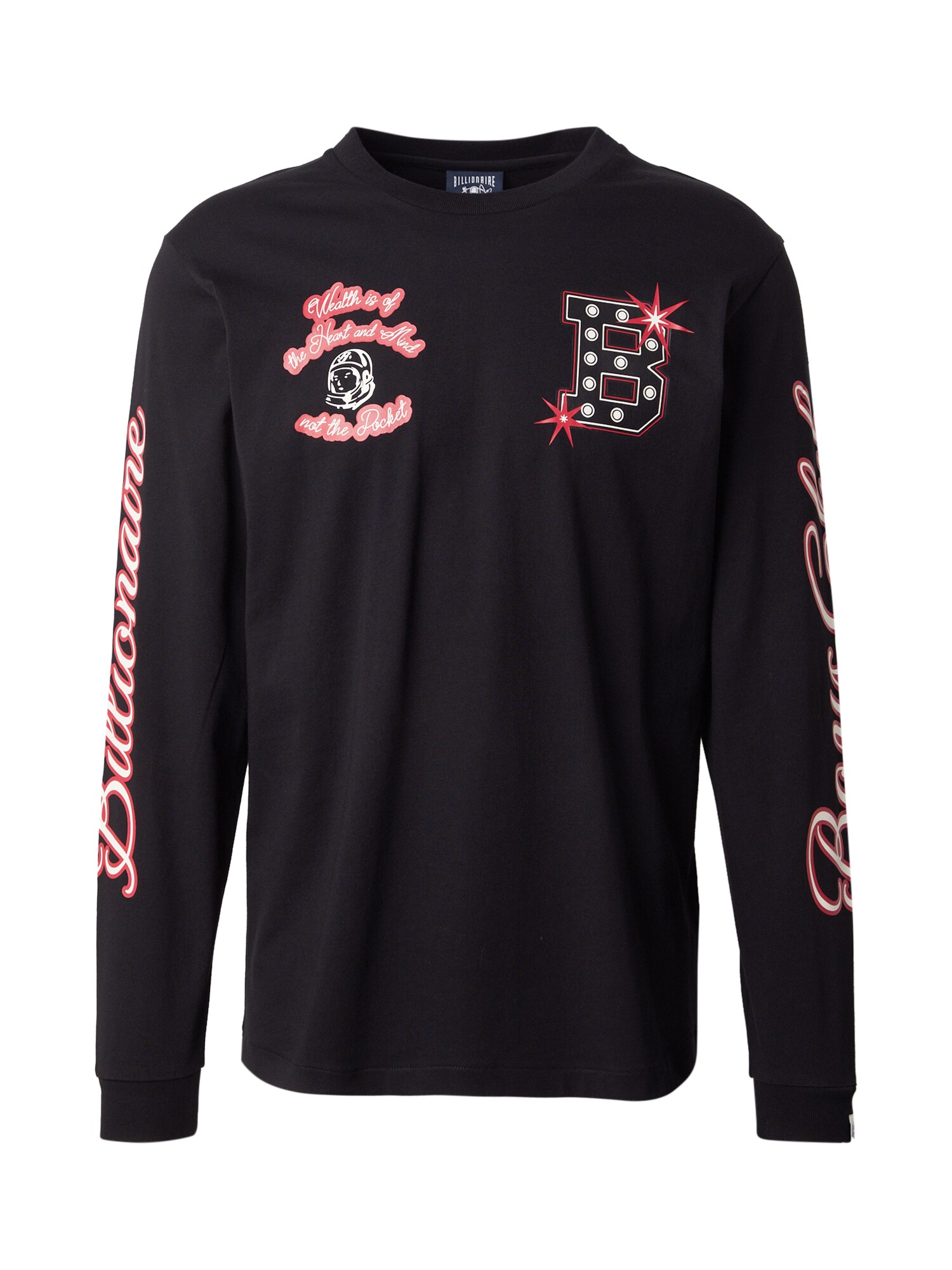 Billionaire Boys Club Tričko  krvavo červená / čierna / biela