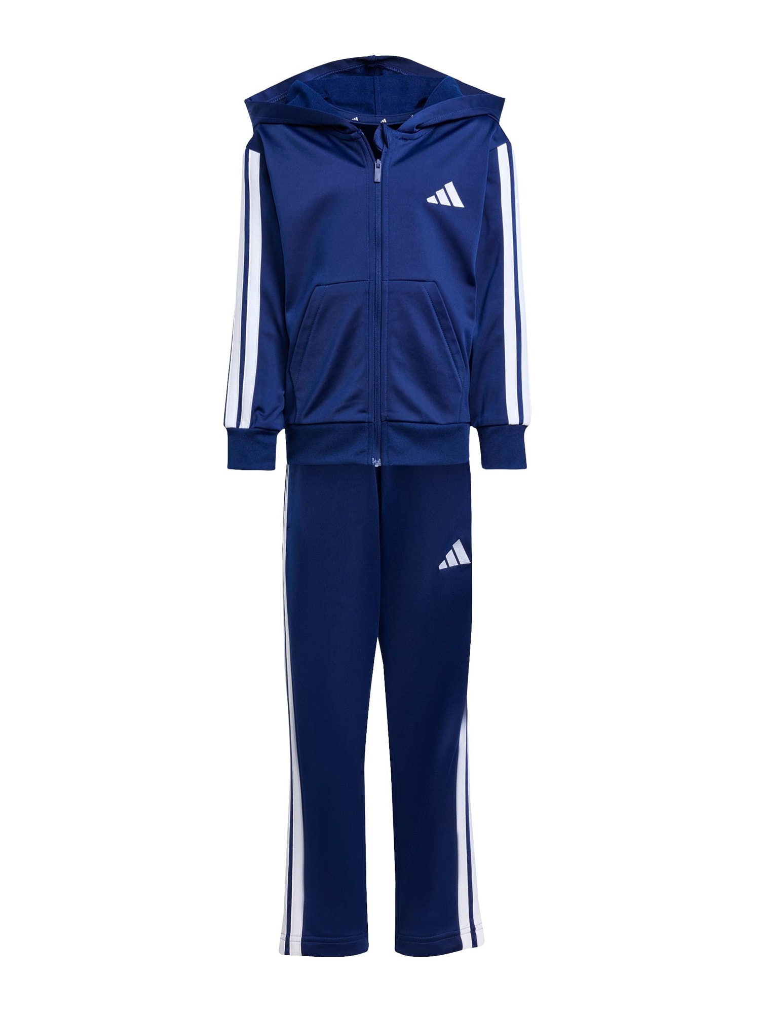 ADIDAS SPORTSWEAR Costum de trening Essentials  albastru închis / alb