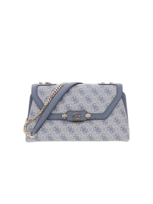 GUESS Bolso de mano 'Guess Sac à Rabat Lindsey Slate Logo'  gris