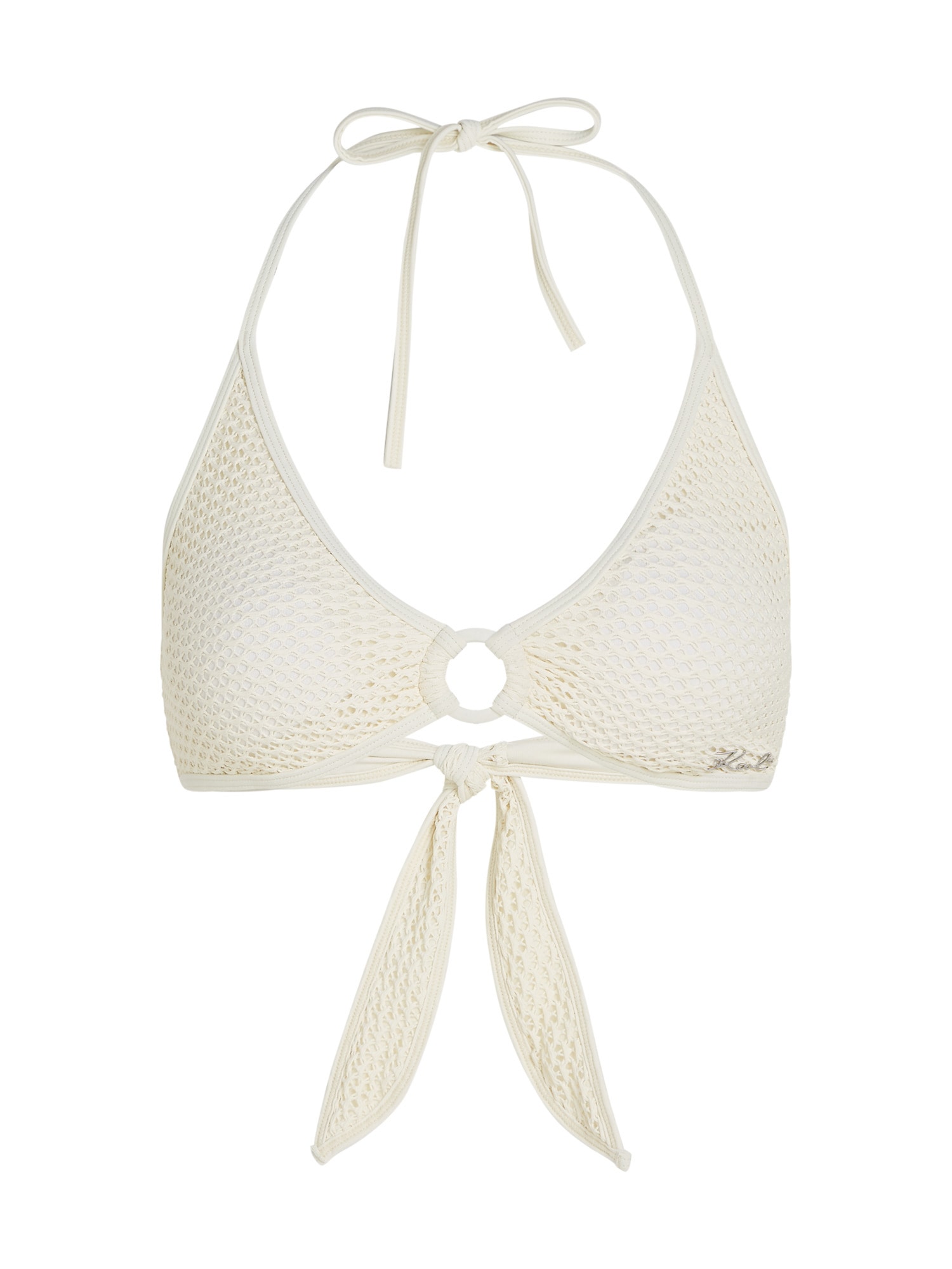 Karl Lagerfeld Sutien costum de baie  crem