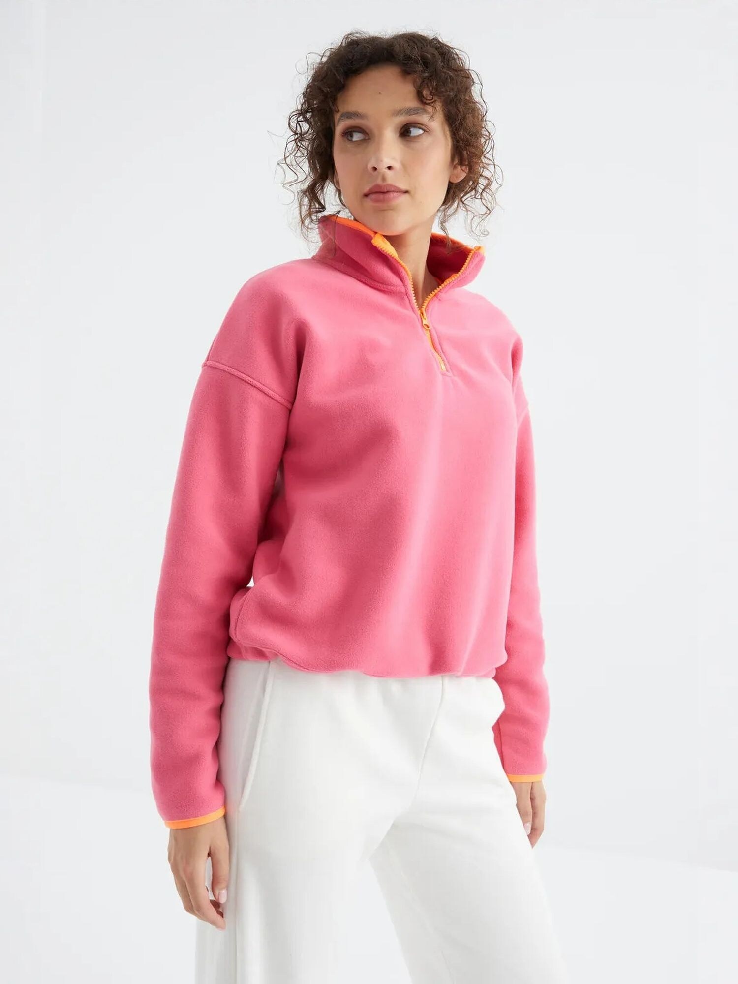 Tommy Life Sweater majica roza