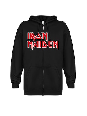 Iron Maiden Sudadera con cremallera 'Trooper'  negro