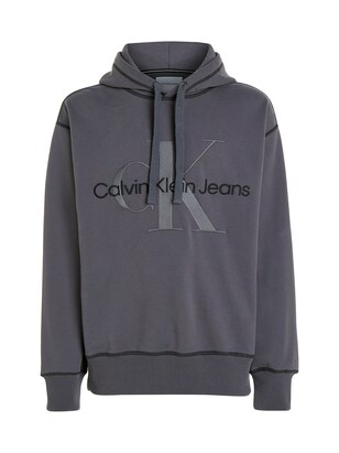 Calvin Klein Jeans Sweatshirt Donkergrijs / Zwart