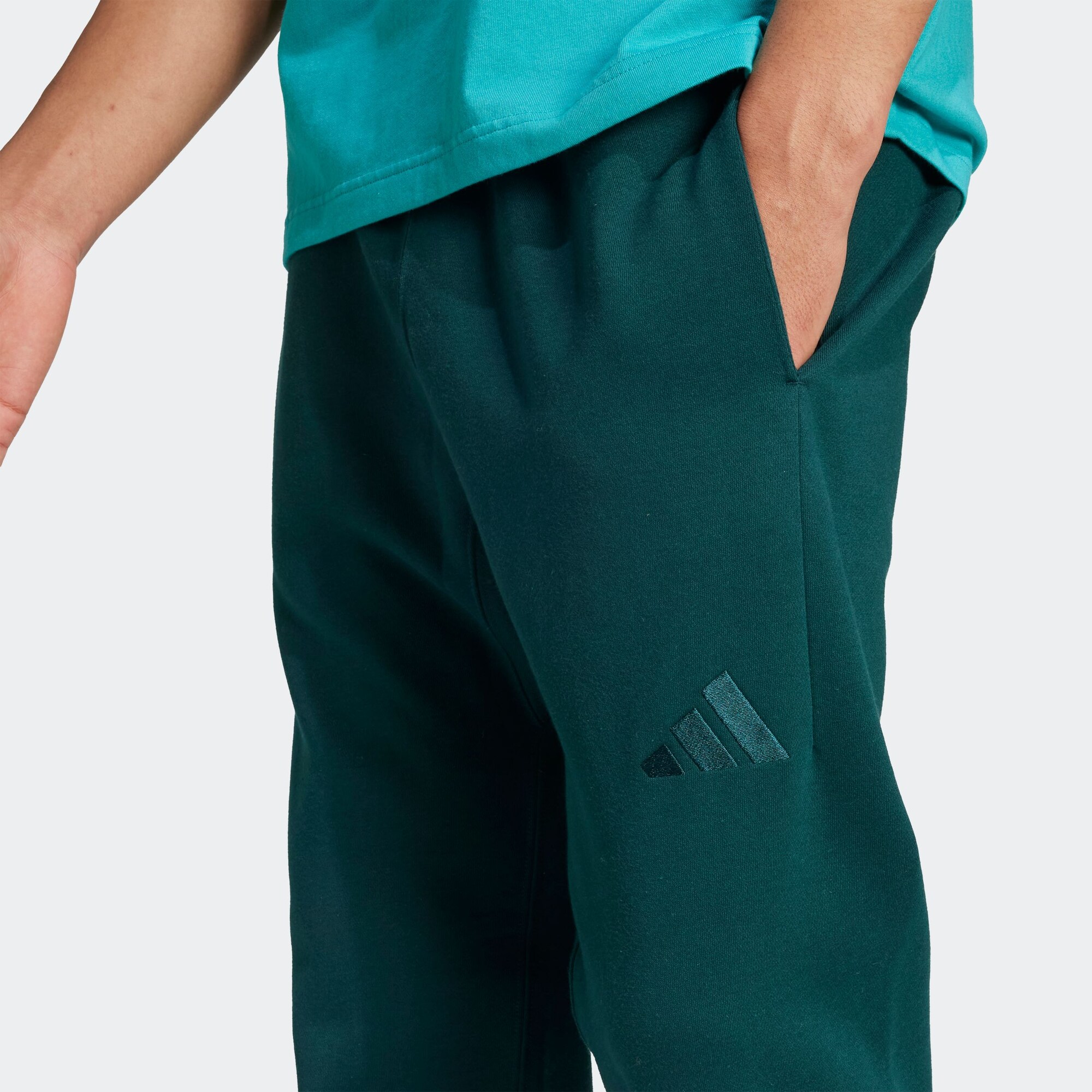 ADIDAS SPORTSWEAR Športové nohavice tmavozelená (obrázok 6)