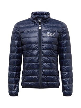 EA7 Emporio Armani Winterjas Navy / Wit