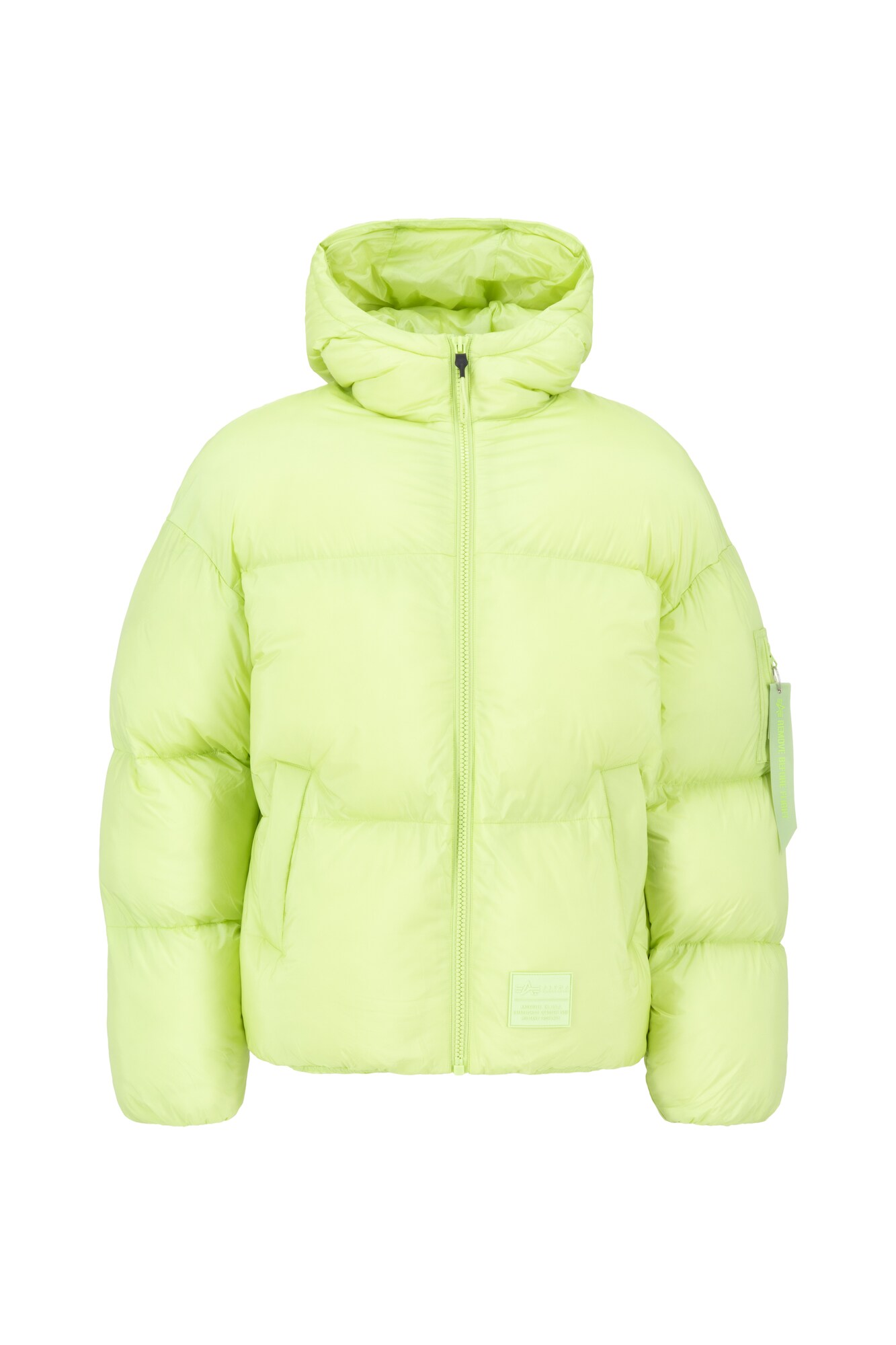 ALPHA INDUSTRIES Téli dzseki  citromzöld akciós termékkép 1