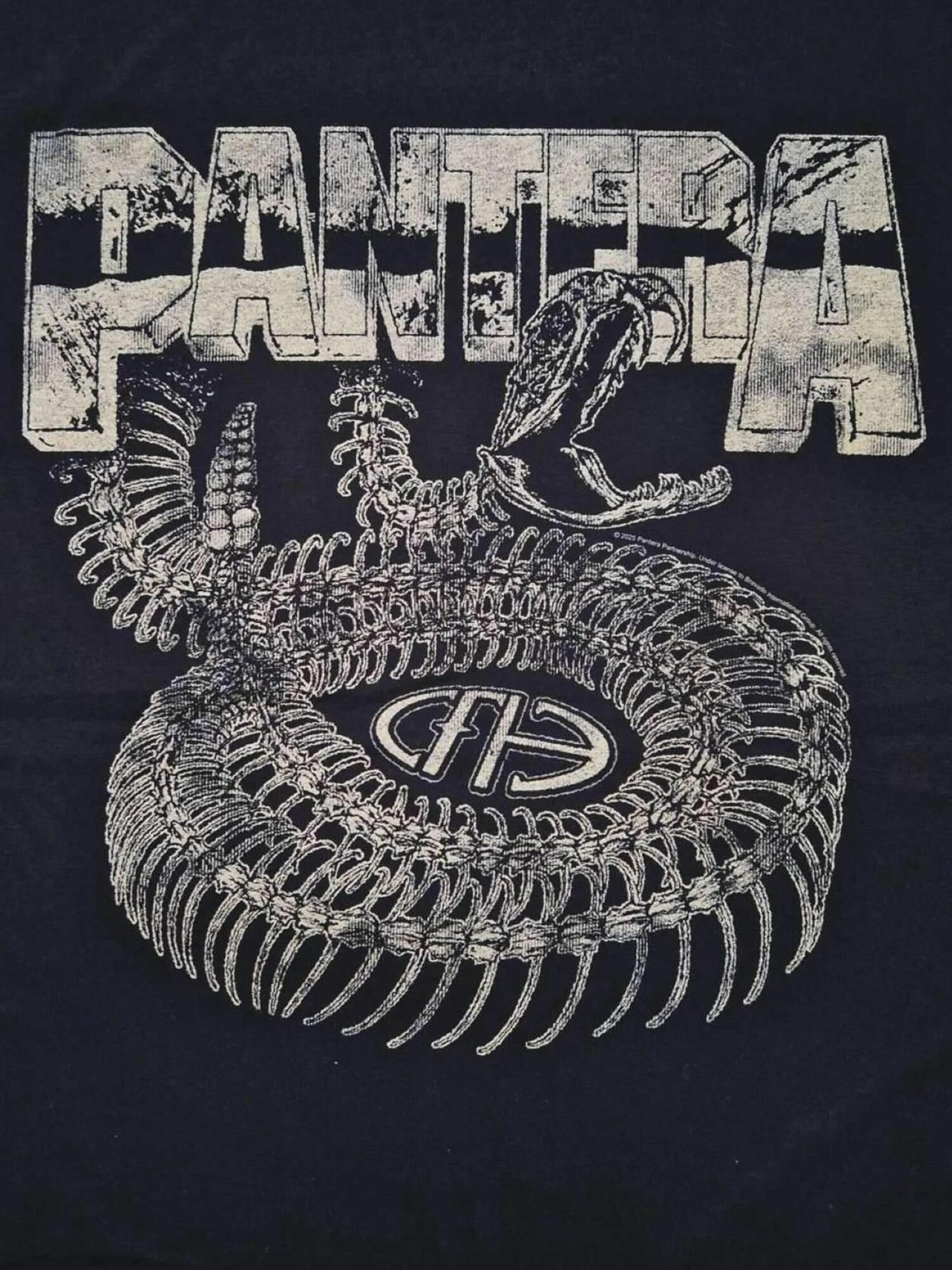 PANTERA Camiseta 'Pantera Snake T-Shirt'  negro – imagen 4