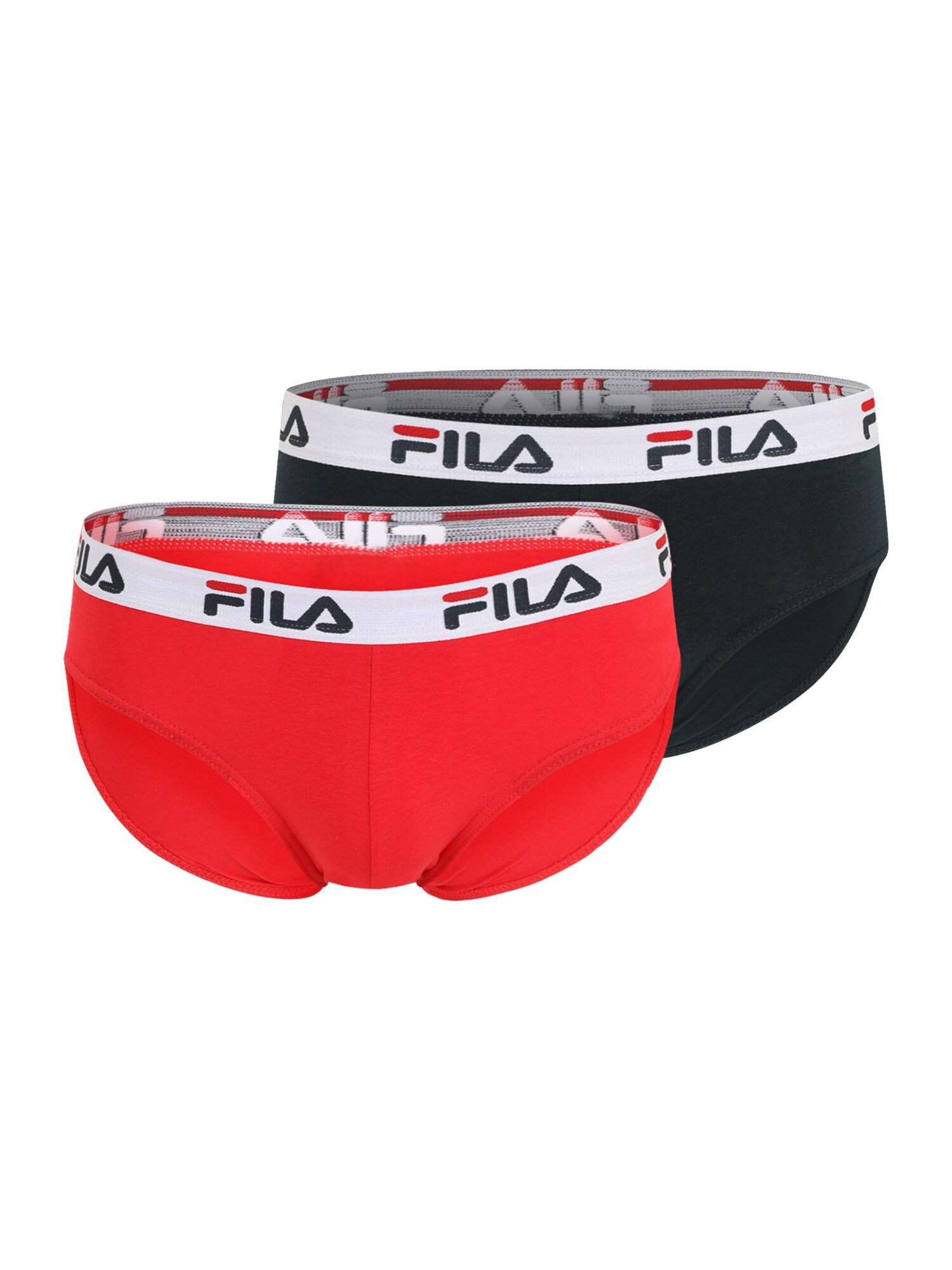 FILA Slip  roșu / negru / alb